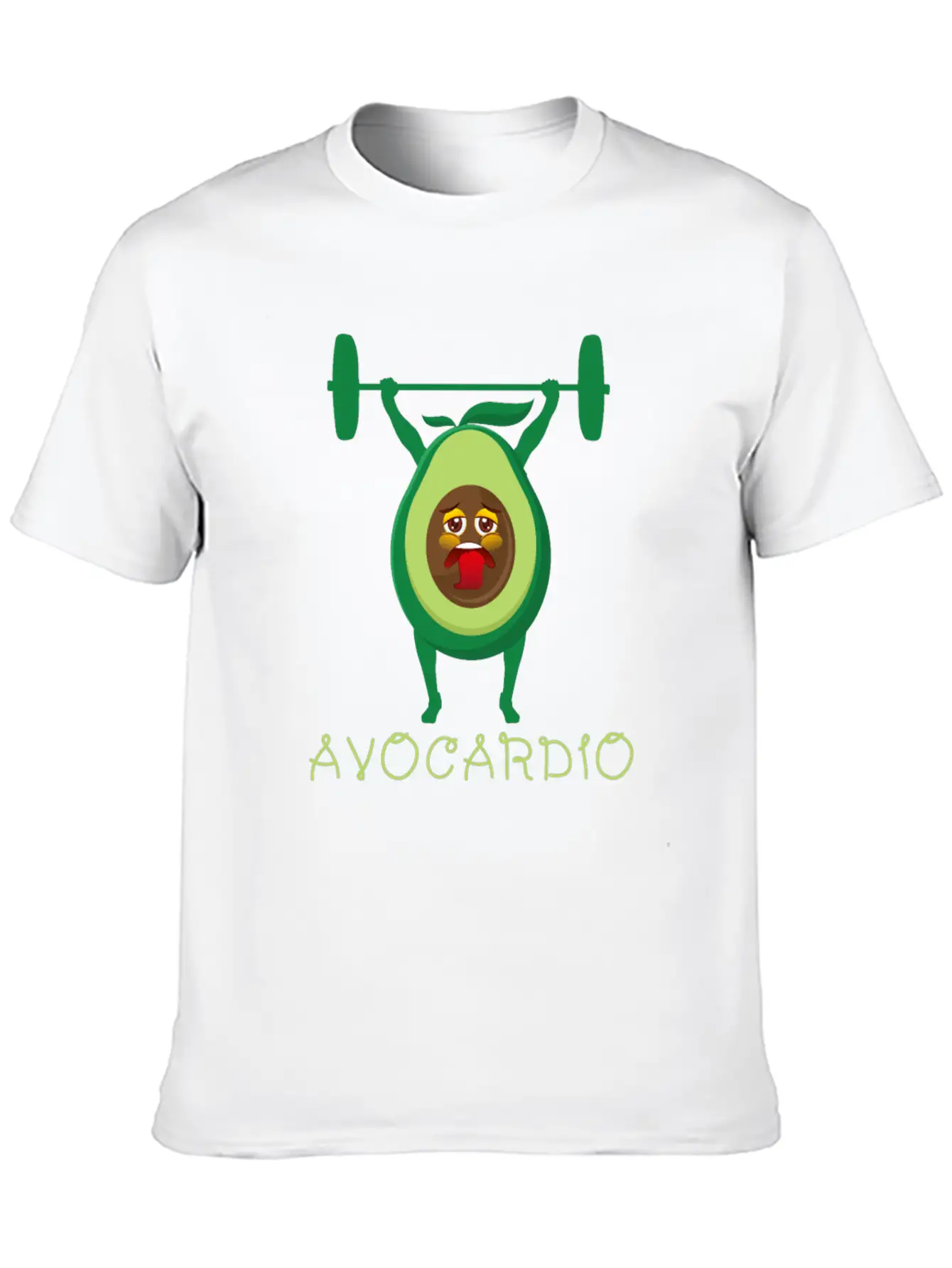 Avocado Avocardio Keto Diet Gym Fitness Comfortable Minimalist Graphic Tee – Summer Style Essential