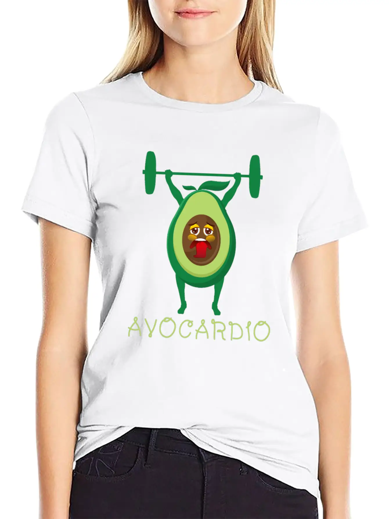Avocado Avocardio Keto Diet Gym Fitness Comfortable Minimalist Graphic Tee – Summer Style Essential