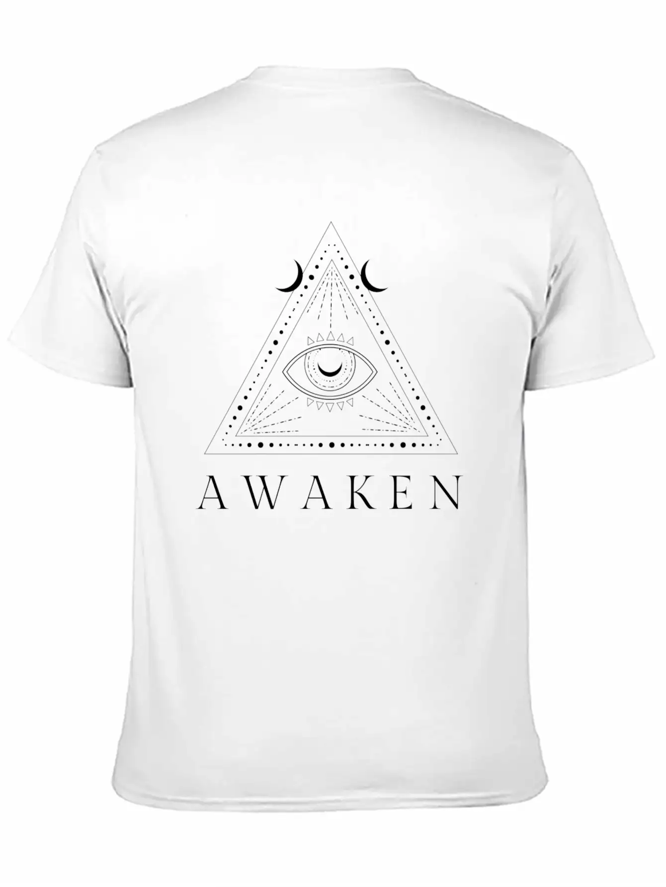 Awaken Unisex Short Sleeve Soft Cotton T-Shirt – Casual Everyday Wear