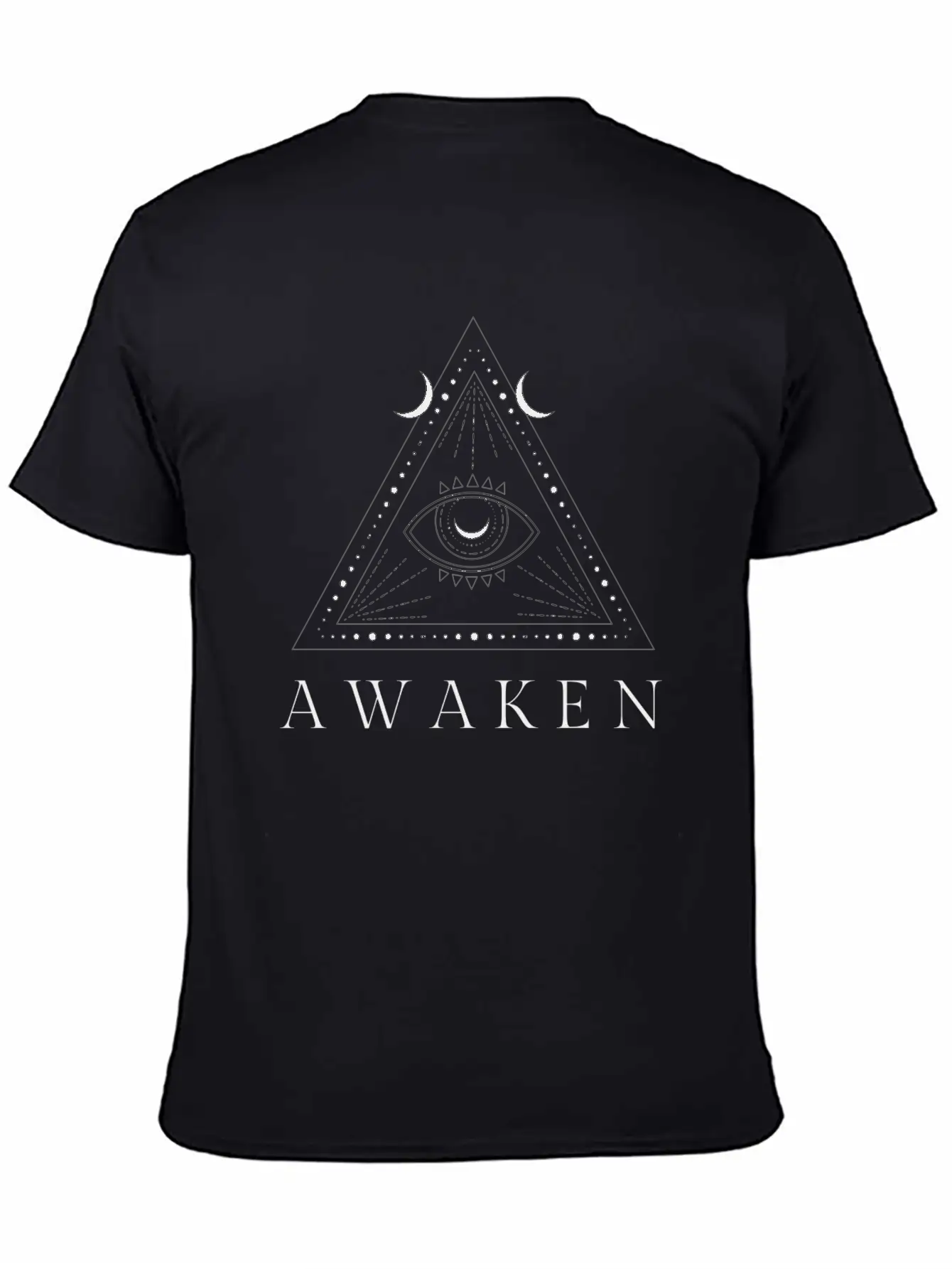 Awaken Unisex Short Sleeve Soft Cotton T-Shirt – Casual Everyday Wear