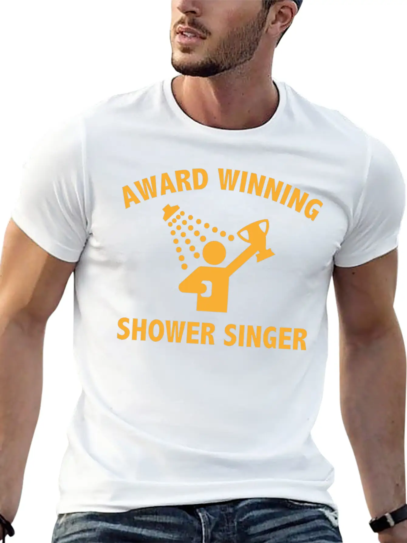Award Winning Shower Singer Timeless Short Sleeve Tee – Comfy And Minimalist Design