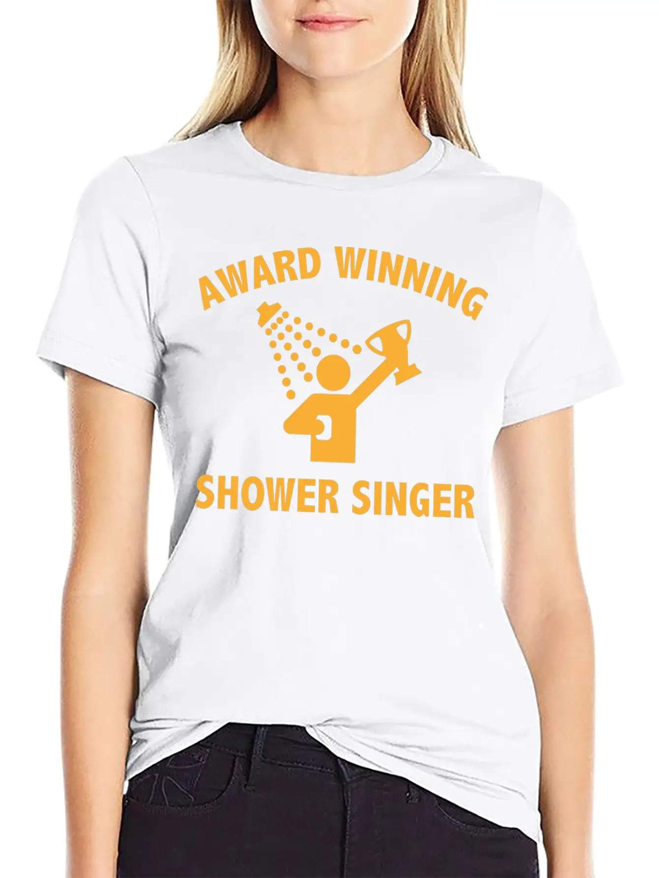 Award Winning Shower Singer Timeless Short Sleeve Tee – Comfy And Minimalist Design