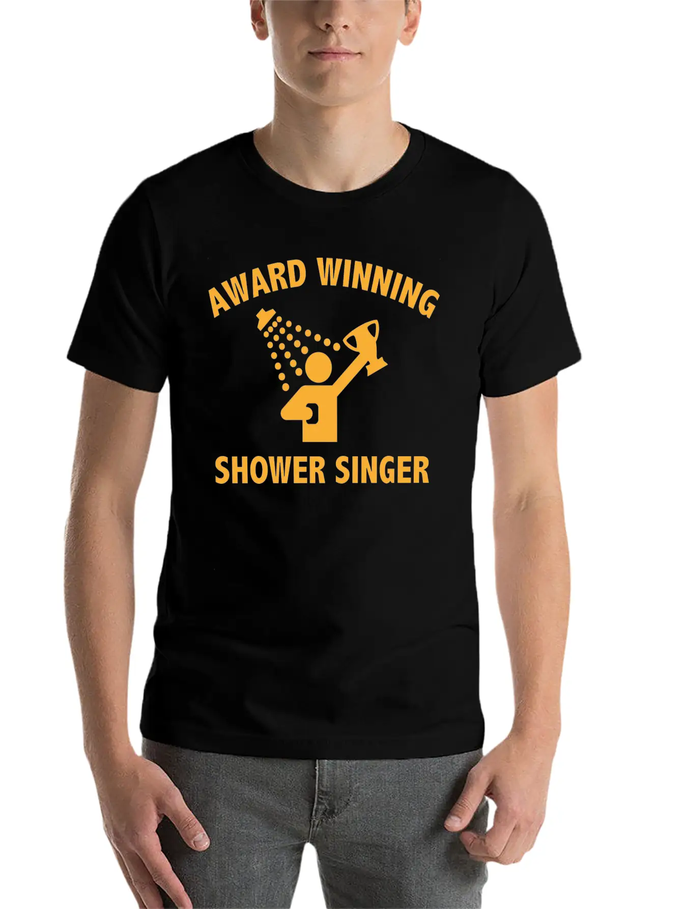 Award Winning Shower Singer Timeless Short Sleeve Tee – Comfy And Minimalist Design