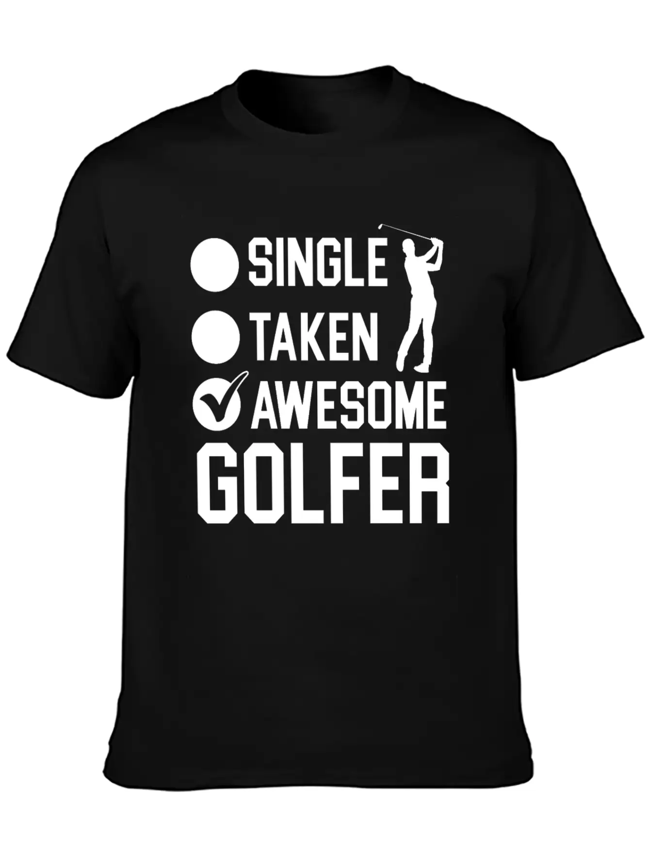 Awesome Golfer Golfing Sport Golf Cart Par-tee Timeless Short Sleeve Tee – Comfy And Minimalist Design
