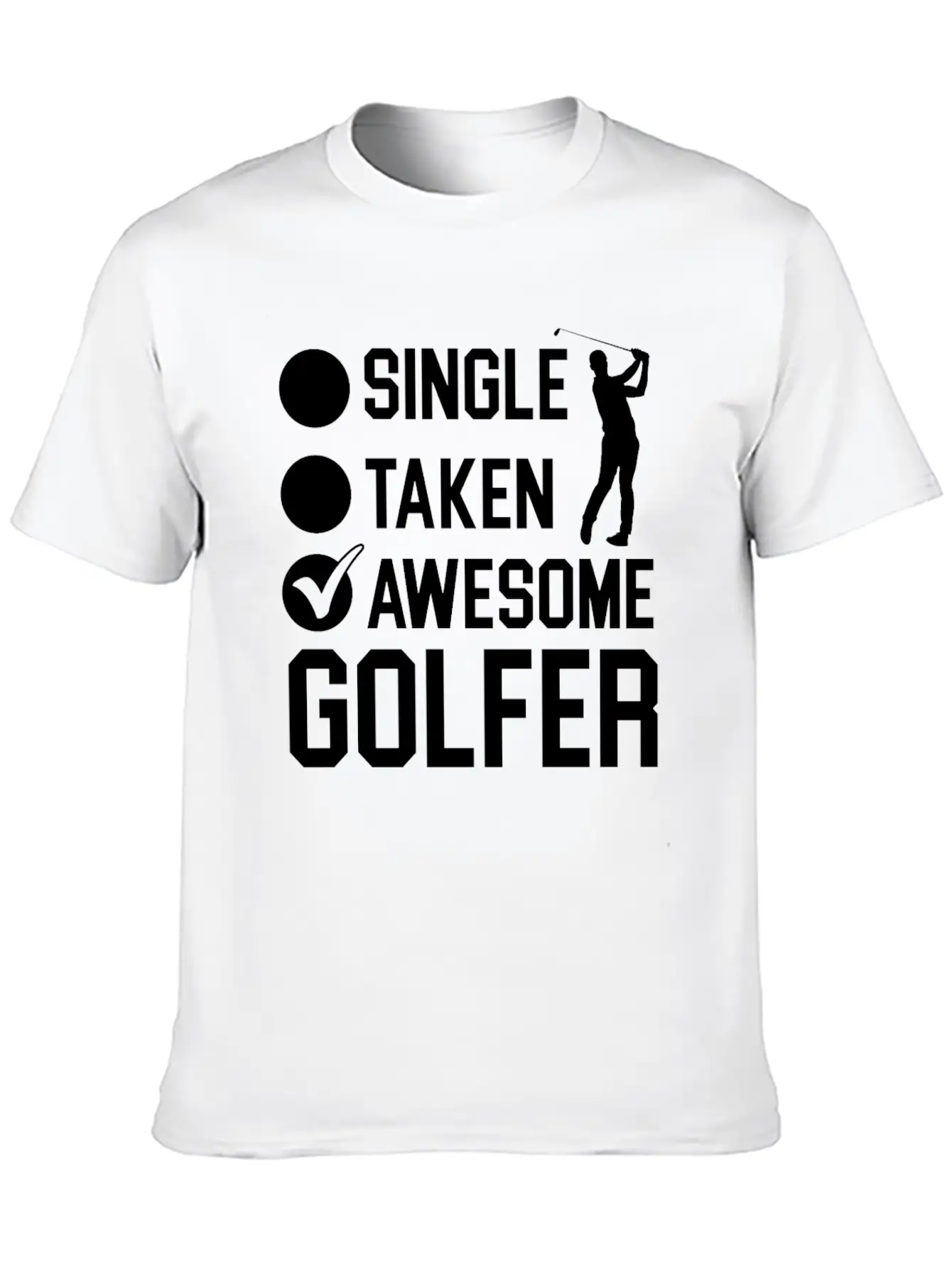 Awesome Golfer Golfing Sport Golf Cart Par-tee Timeless Short Sleeve Tee – Comfy And Minimalist Design