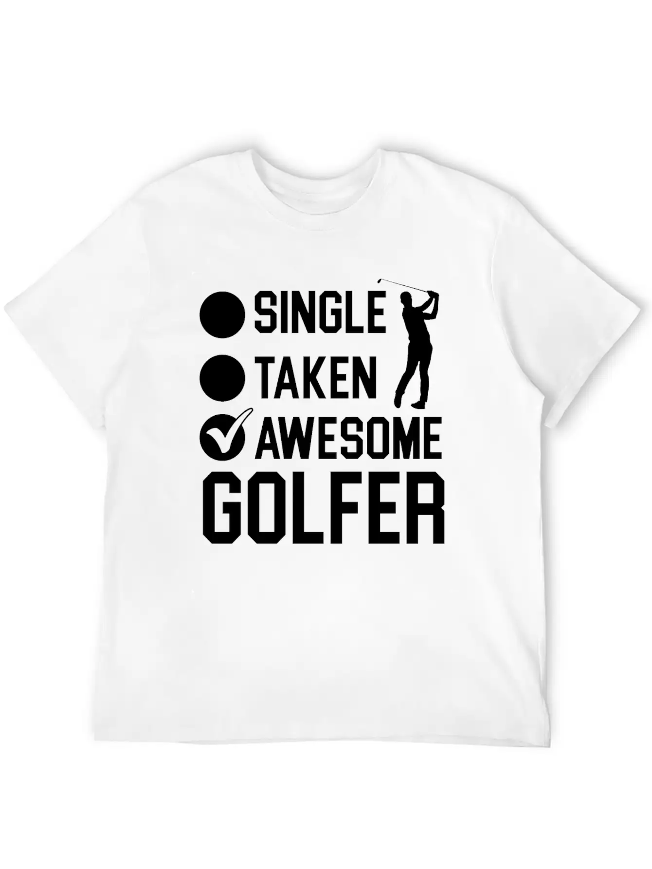 Awesome Golfer Golfing Sport Golf Cart Par-tee Timeless Short Sleeve Tee – Comfy And Minimalist Design