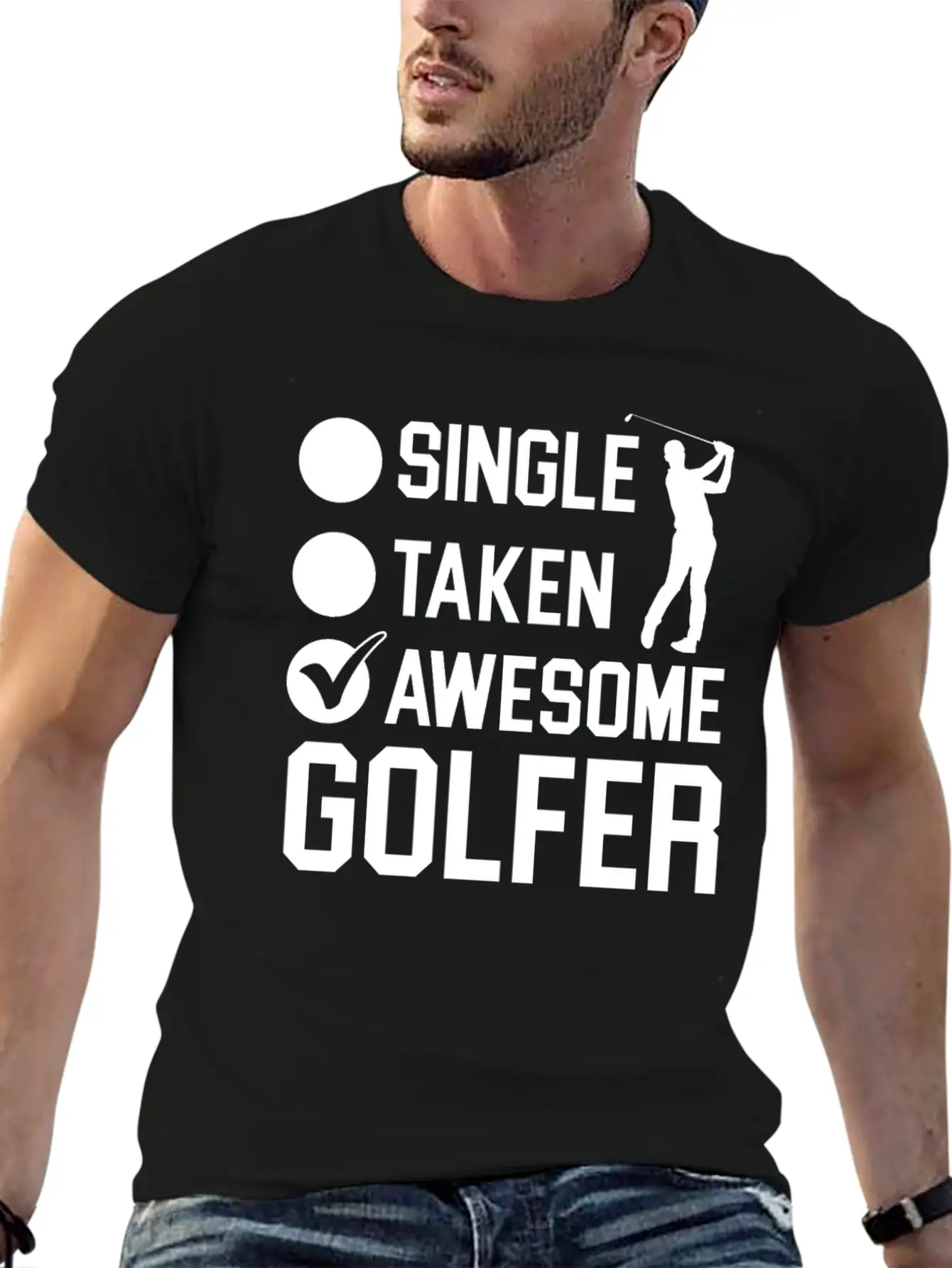 Awesome Golfer Golfing Sport Golf Cart Par-tee Timeless Short Sleeve Tee – Comfy And Minimalist Design