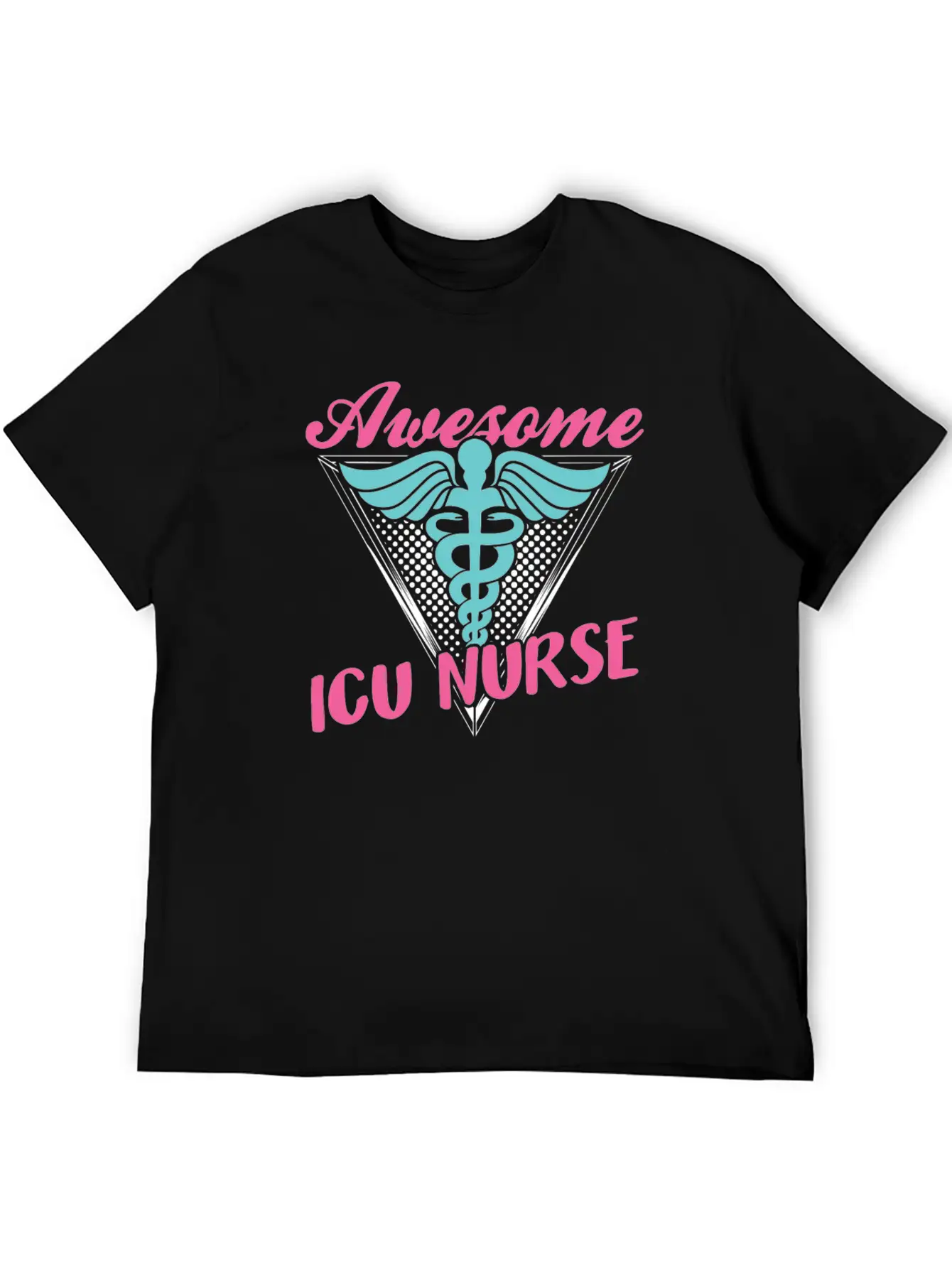 Awesome Icu Nurse Nursing Hospital ICE Timeless Short Sleeve Tee – Comfy And Minimalist Design
