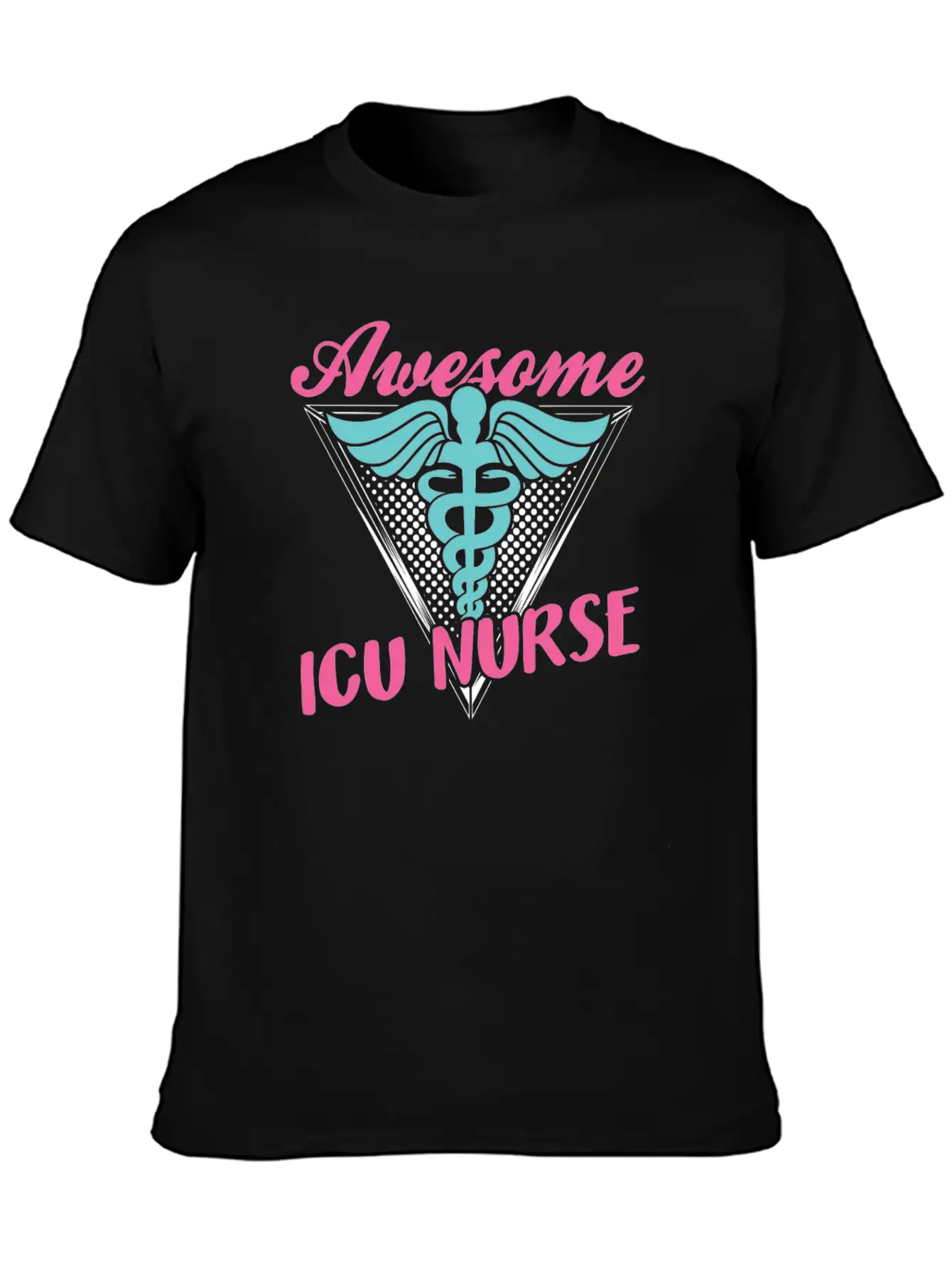 Awesome Icu Nurse Nursing Hospital ICE Timeless Short Sleeve Tee – Comfy And Minimalist Design
