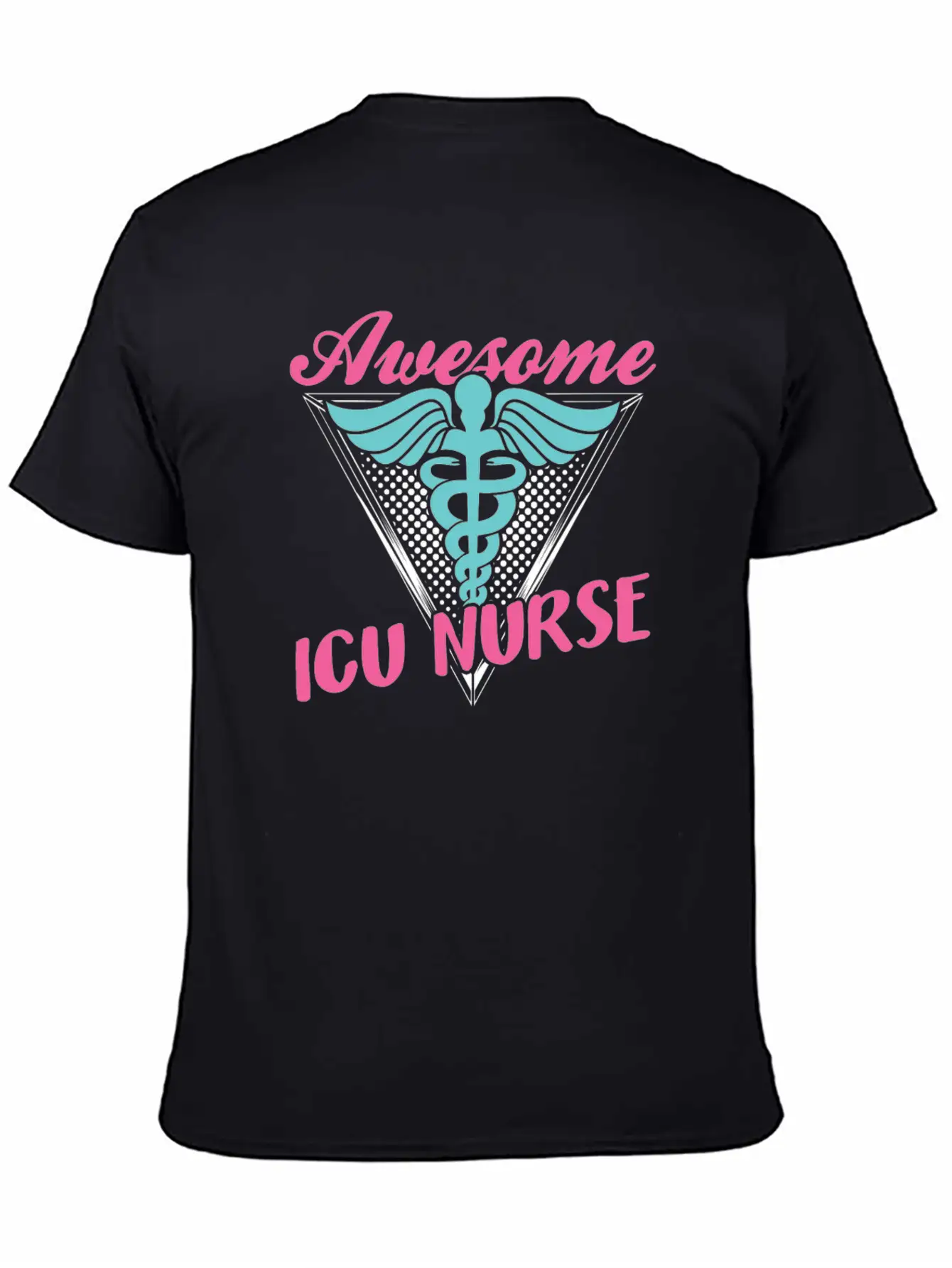 Awesome Icu Nurse Nursing Hospital ICE Timeless Short Sleeve Tee – Comfy And Minimalist Design