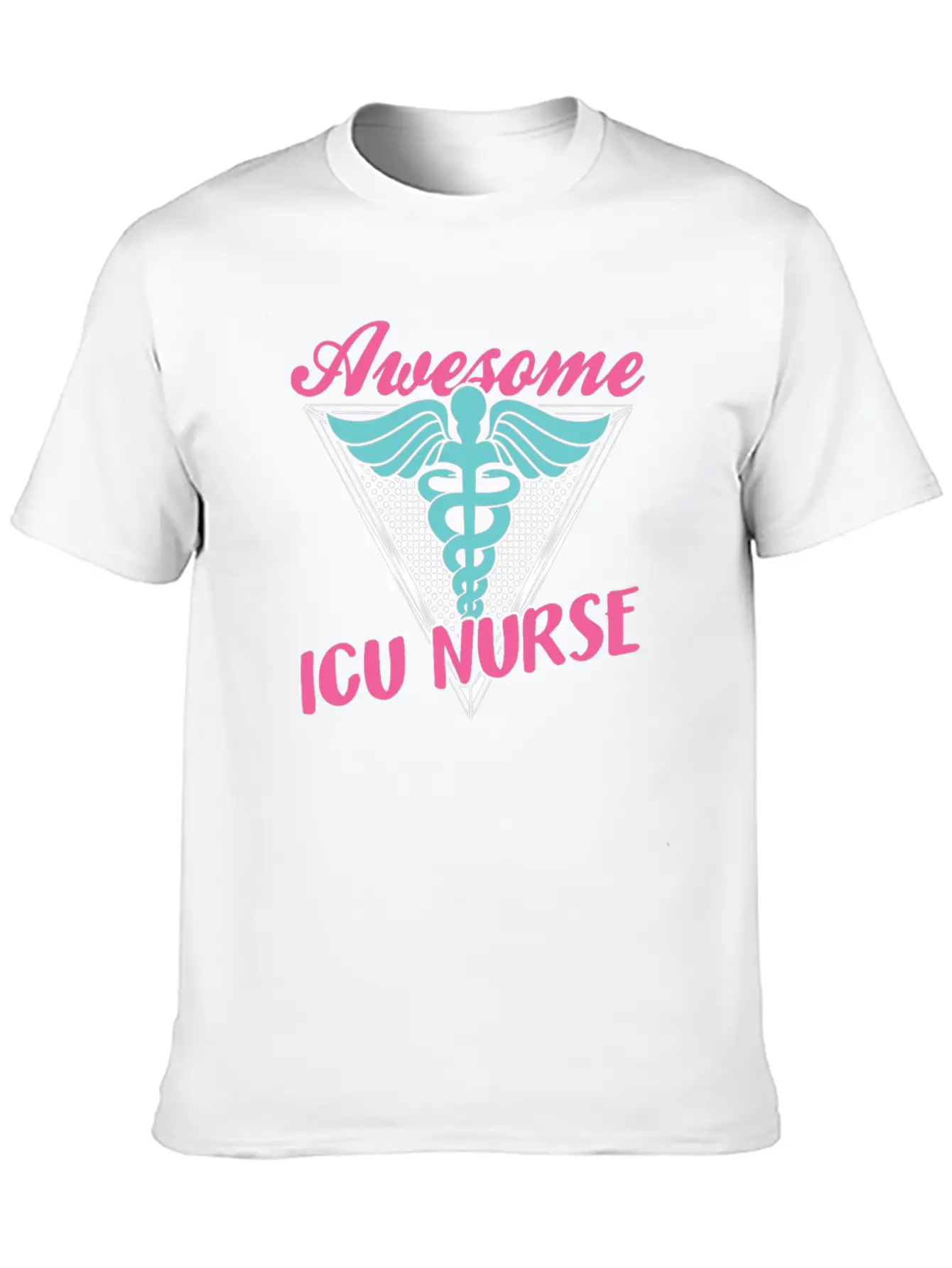 Awesome Icu Nurse Nursing Hospital ICE Timeless Short Sleeve Tee – Comfy And Minimalist Design