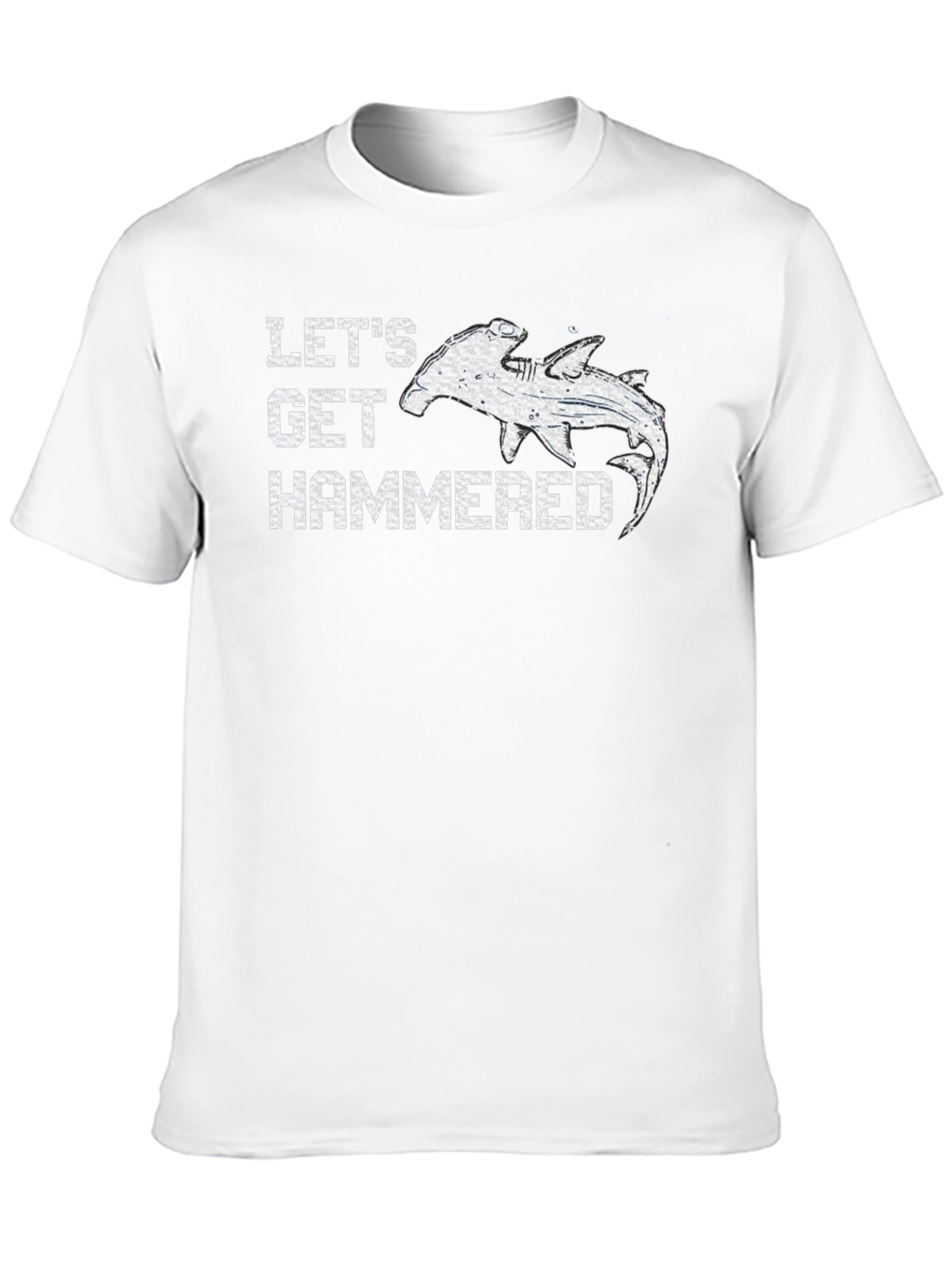 Lets Get Hammered Shark T-Shirt