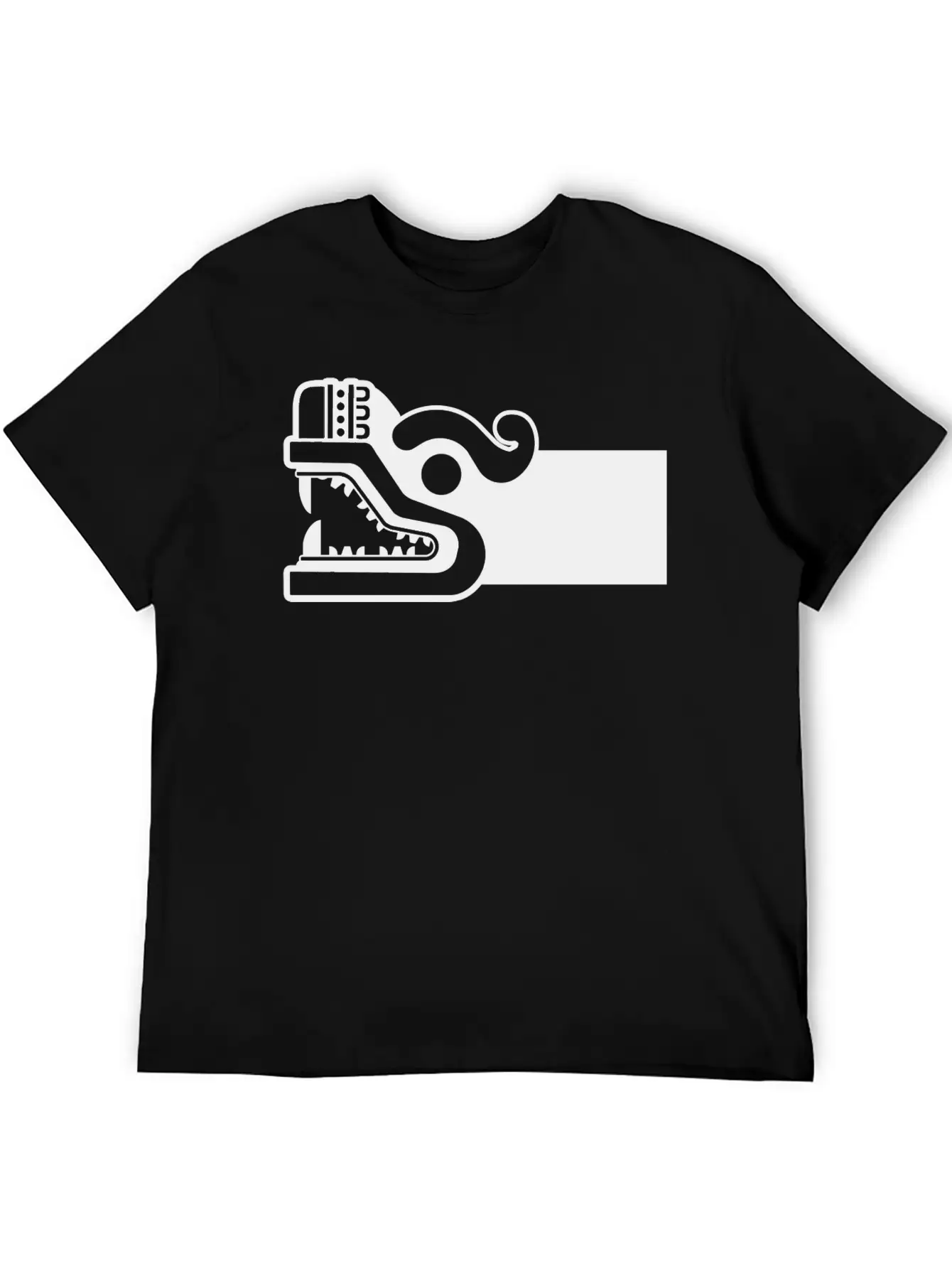 Aztec Serpent Head Tribal Symbol Stylish Everyday T-Shirt – Unisex Basic Cotton Tee