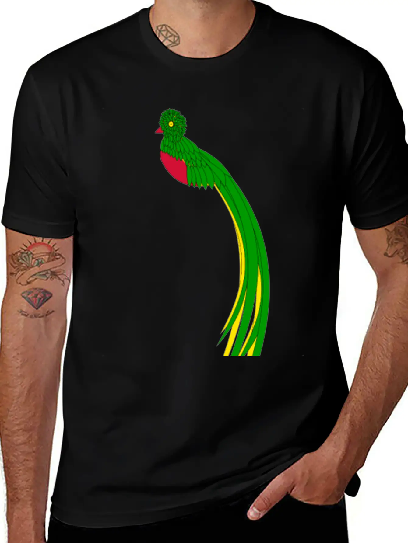 B I R D91 Basic Graphic T-Shirt – Daily Comfort In Soft Cotton