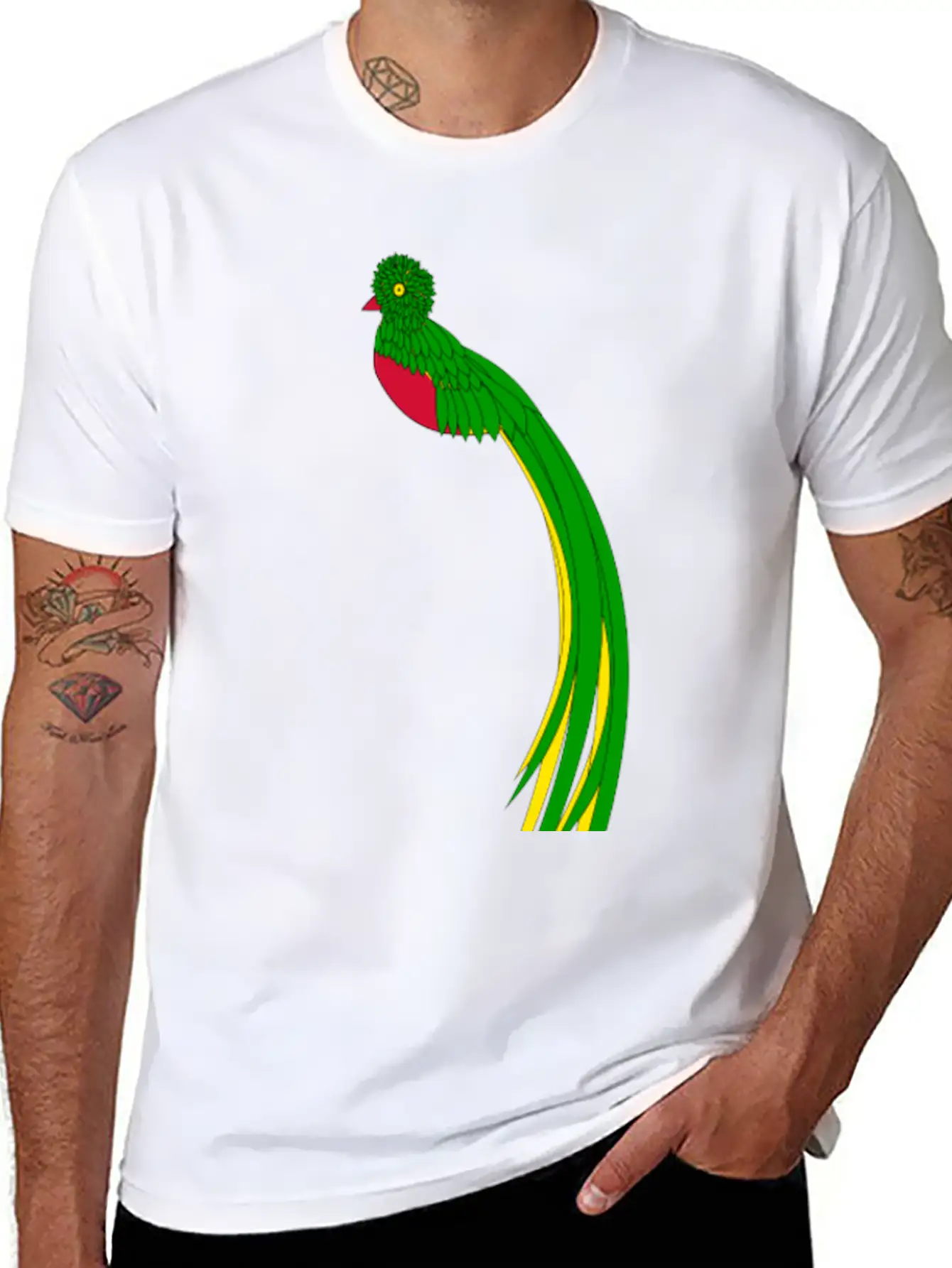 B I R D91 Basic Graphic T-Shirt – Daily Comfort In Soft Cotton