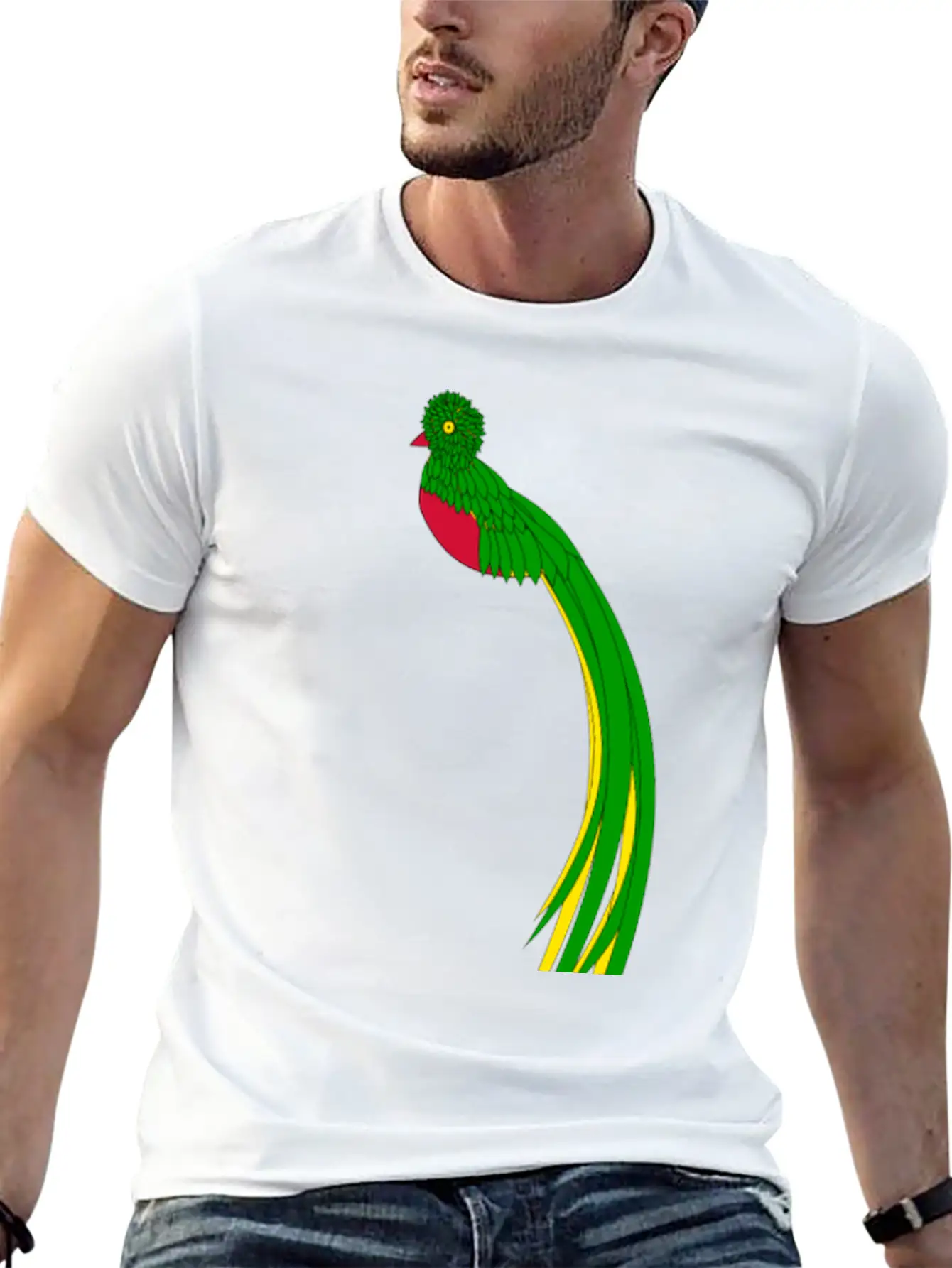 B I R D91 Basic Graphic T-Shirt – Daily Comfort In Soft Cotton