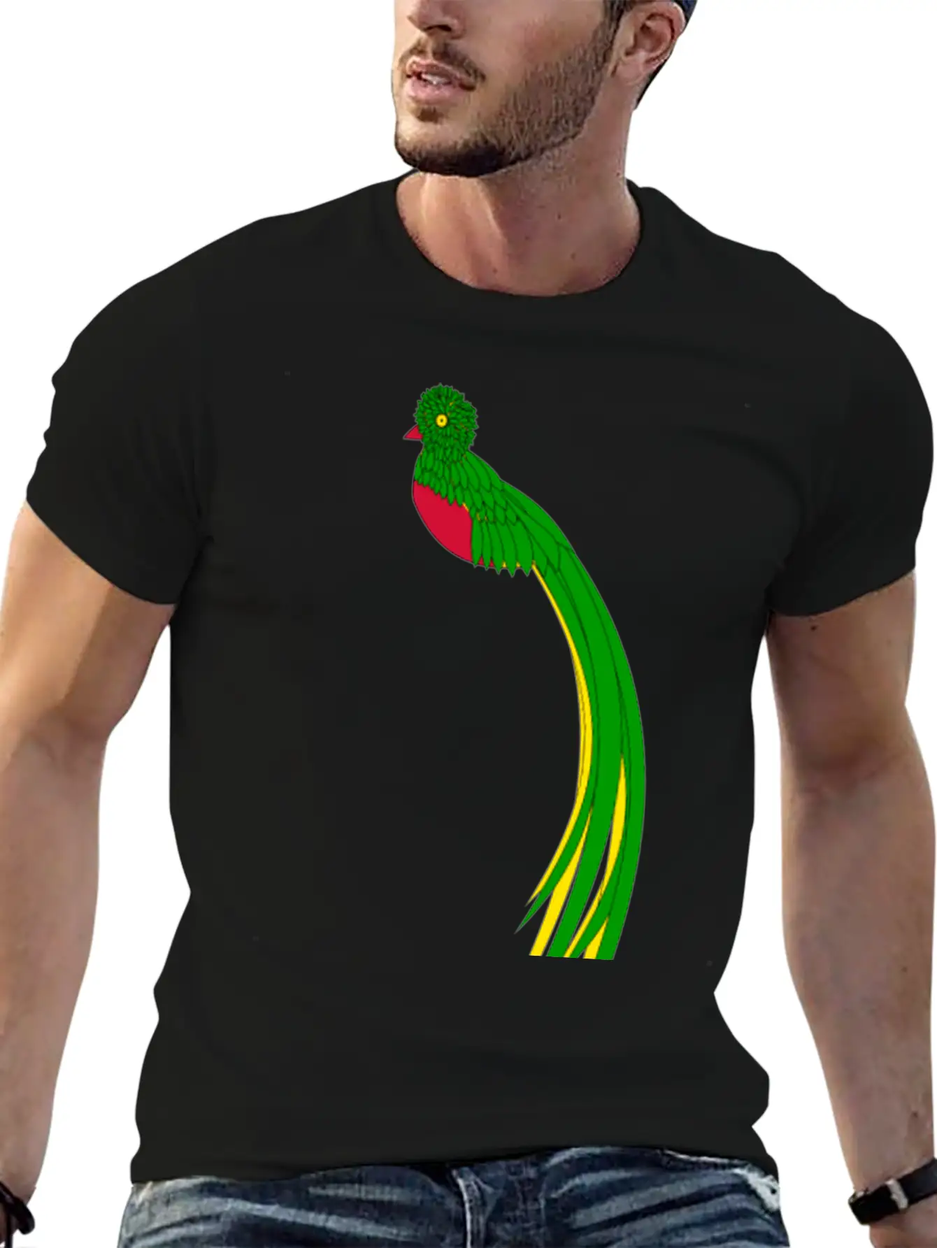 B I R D91 Basic Graphic T-Shirt – Daily Comfort In Soft Cotton