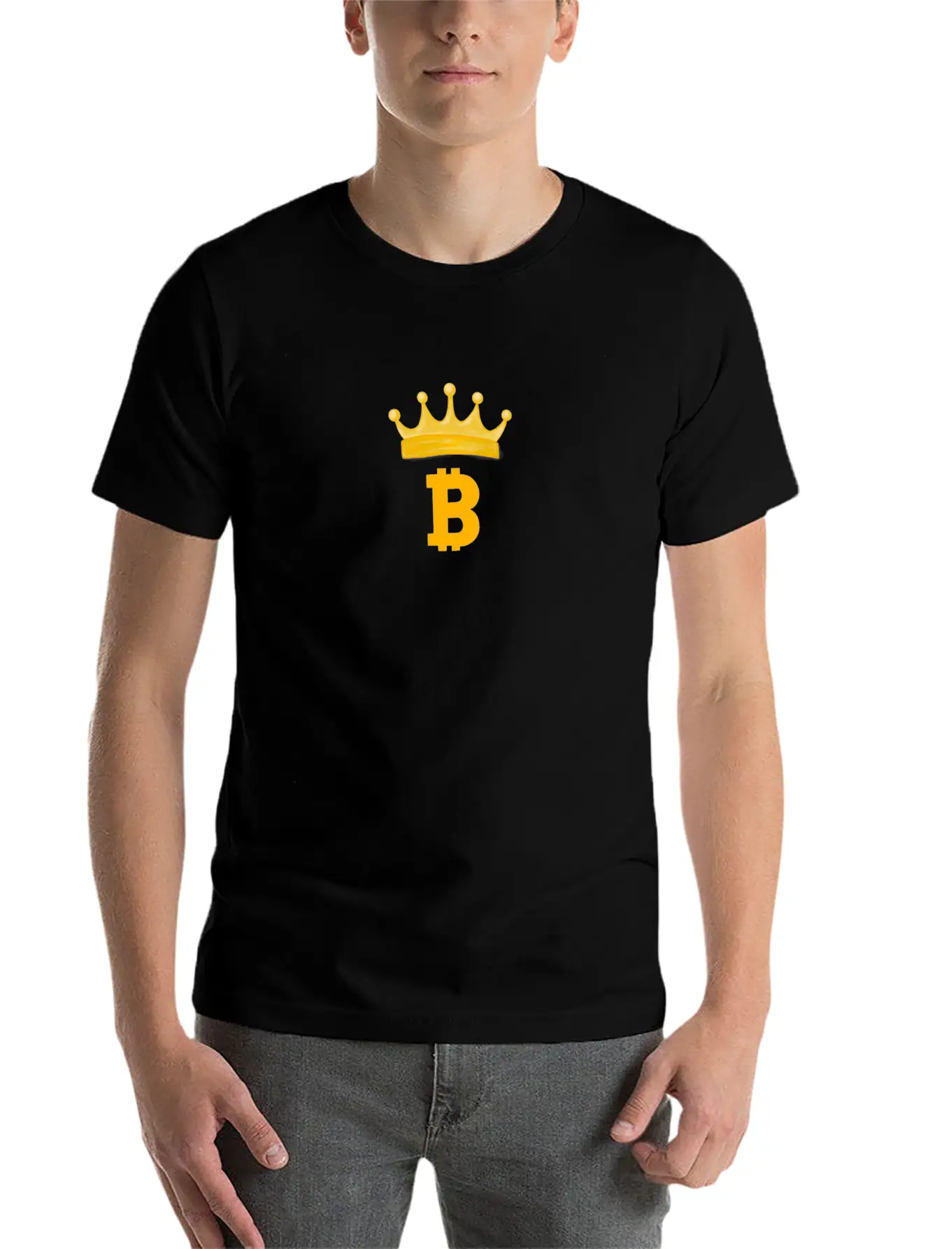 B King Stylish Everyday T-Shirt – Unisex Basic Cotton Tee