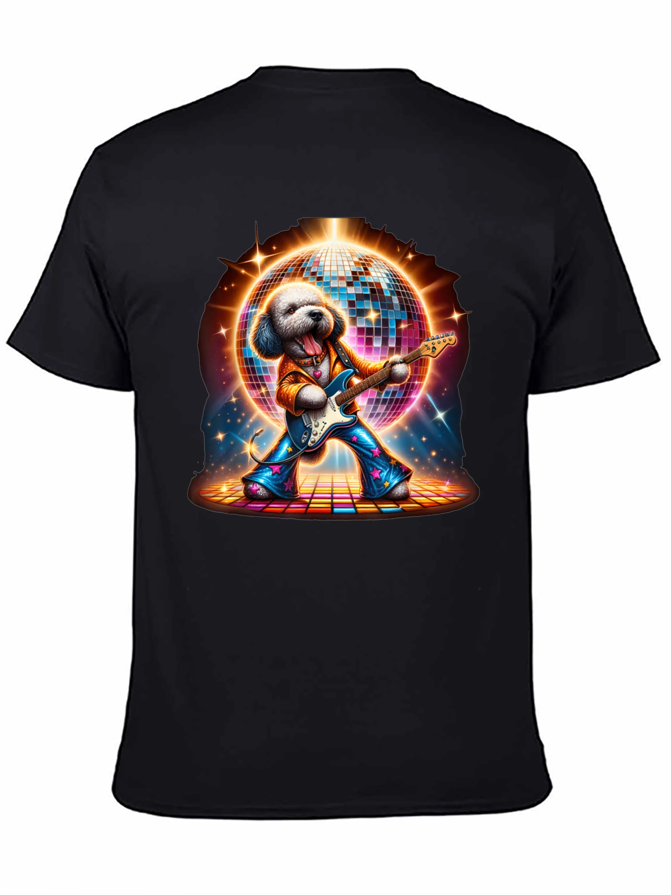 Disco Dog Guitarist T-Shirt