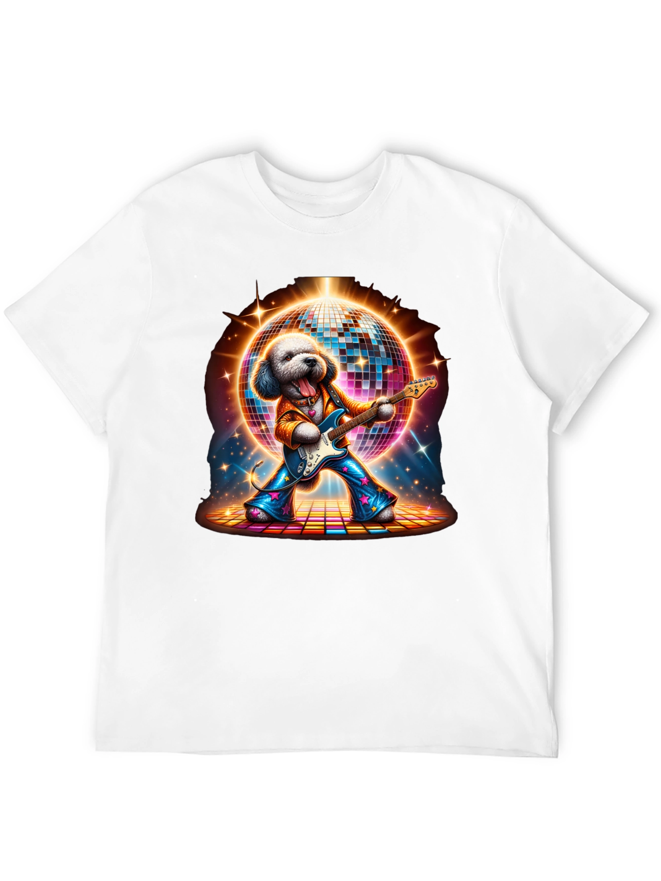 Disco Dog Guitarist T-Shirt