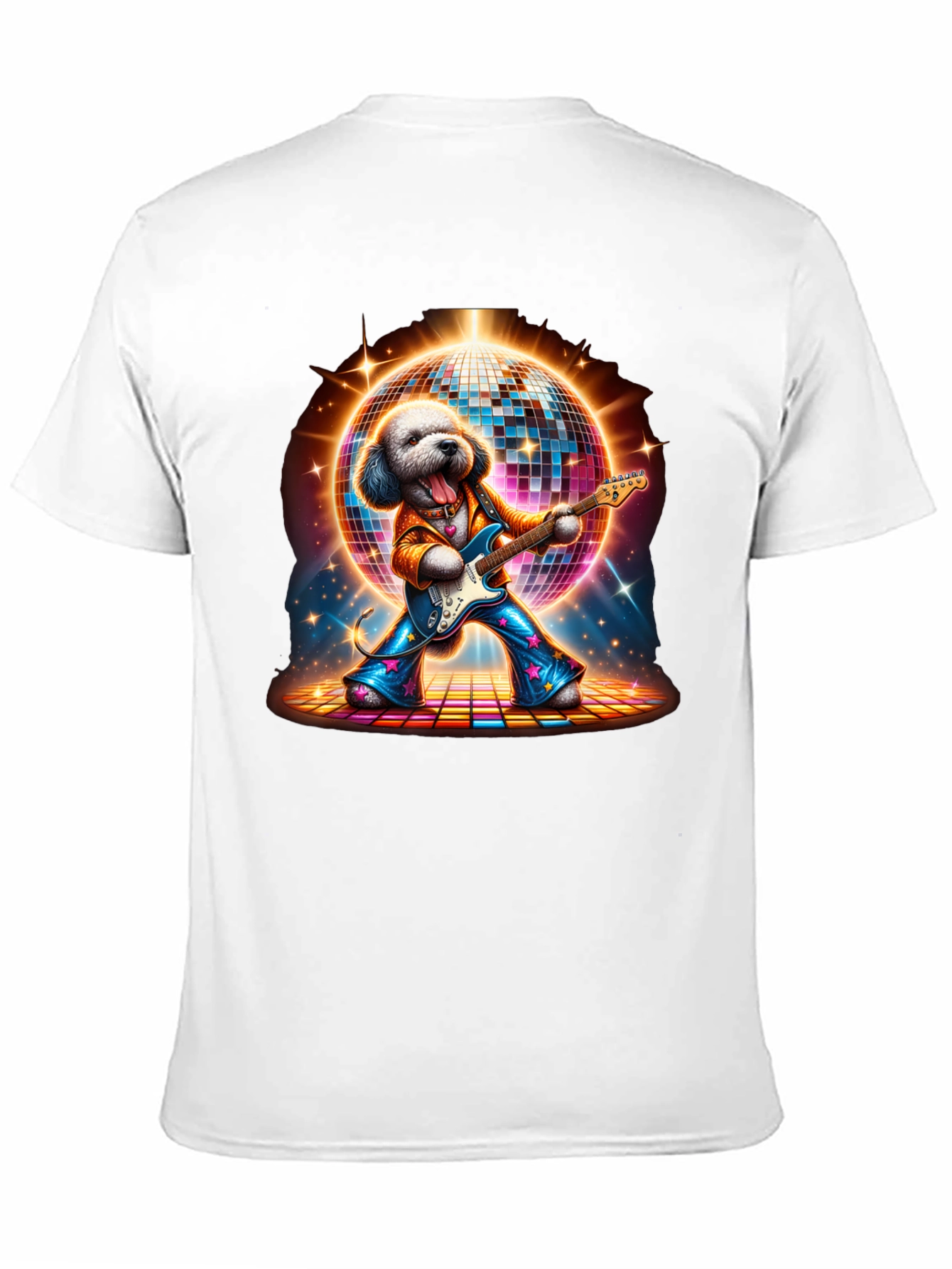 Disco Dog Guitarist T-Shirt