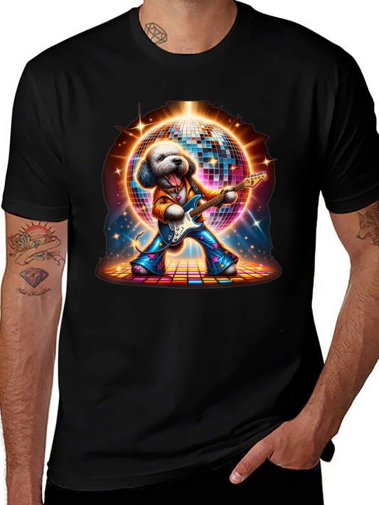 Disco Dog Guitarist T-Shirt