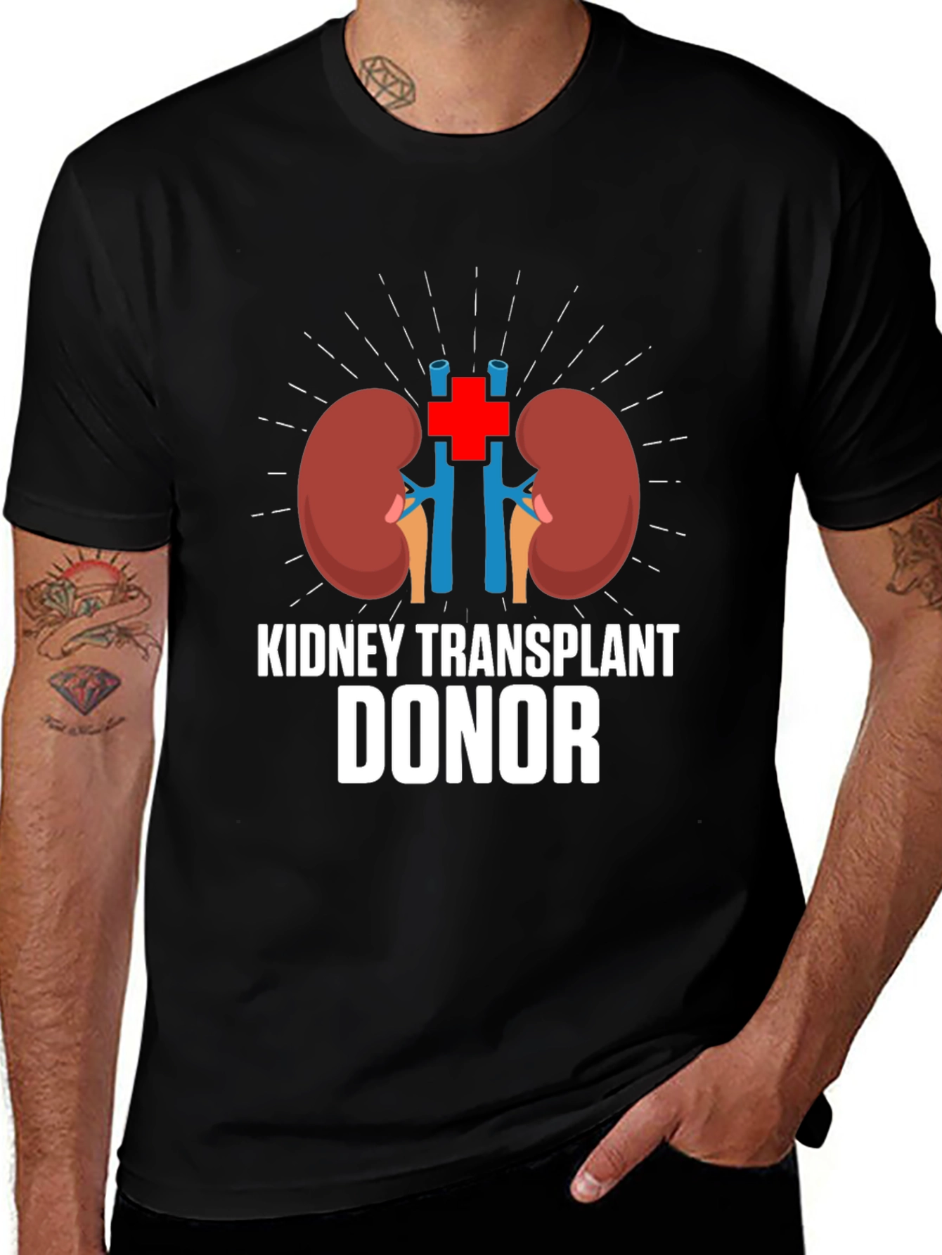 Kidney Transplant Donor Graphic T-Shirt