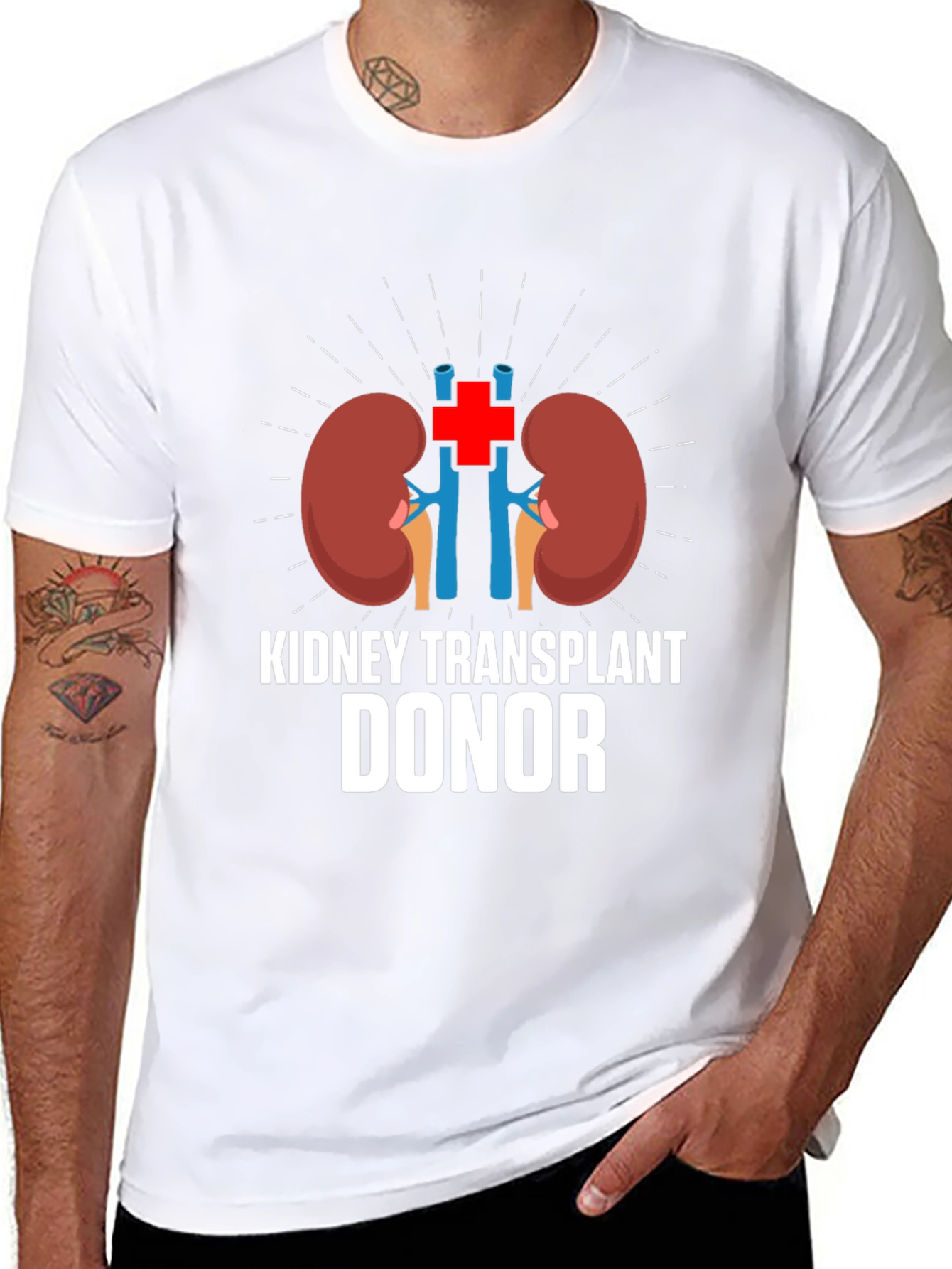 Kidney Transplant Donor Graphic T-Shirt