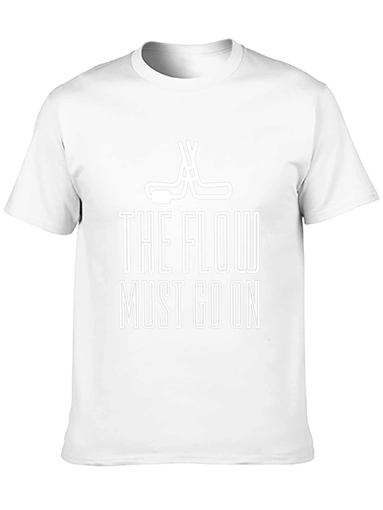 The Flow Must Go On Hockey T-Shirt
