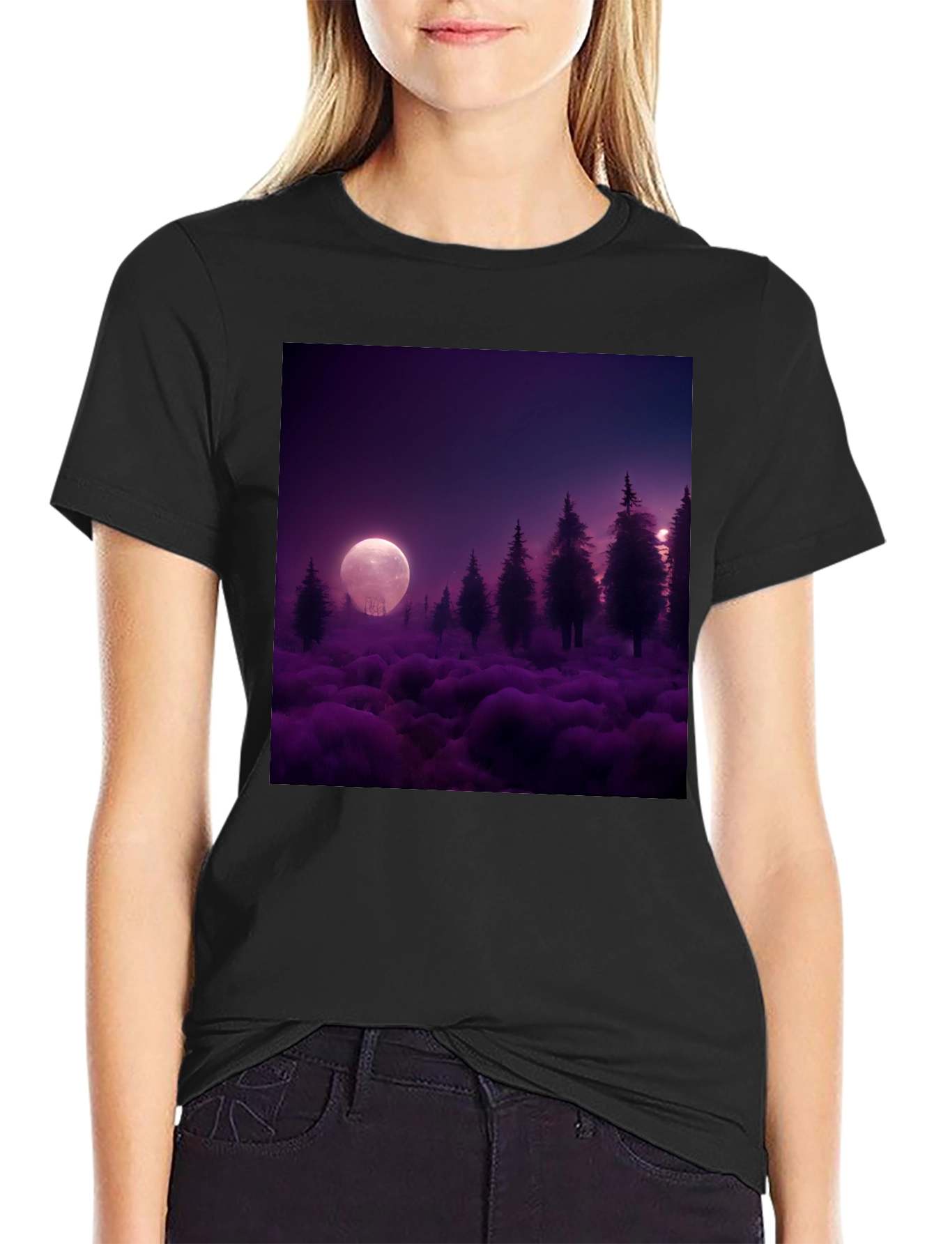 Mystic Moon Forest T-Shirt