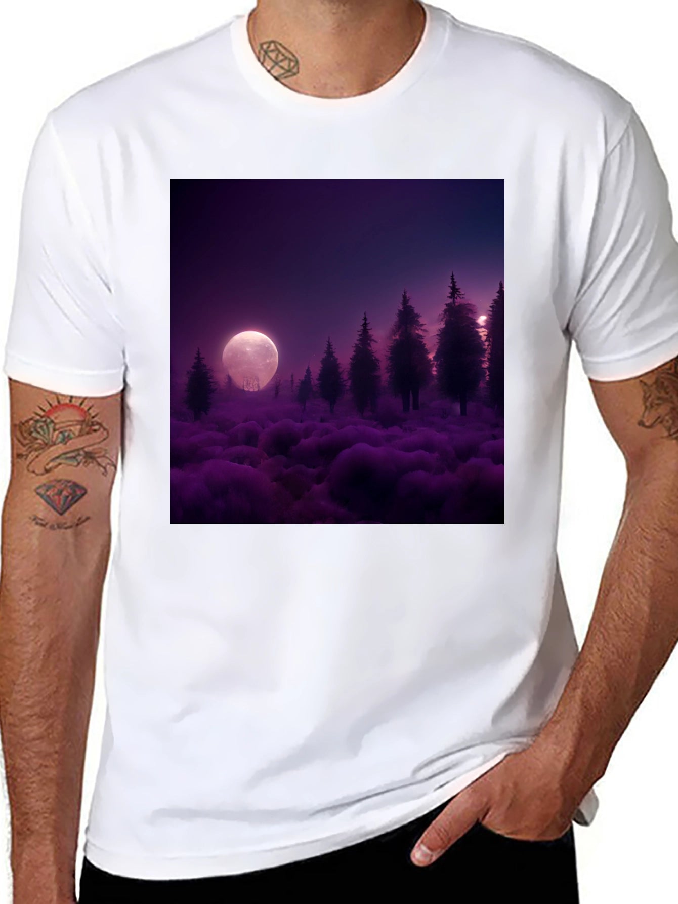 Mystic Moon Forest T-Shirt