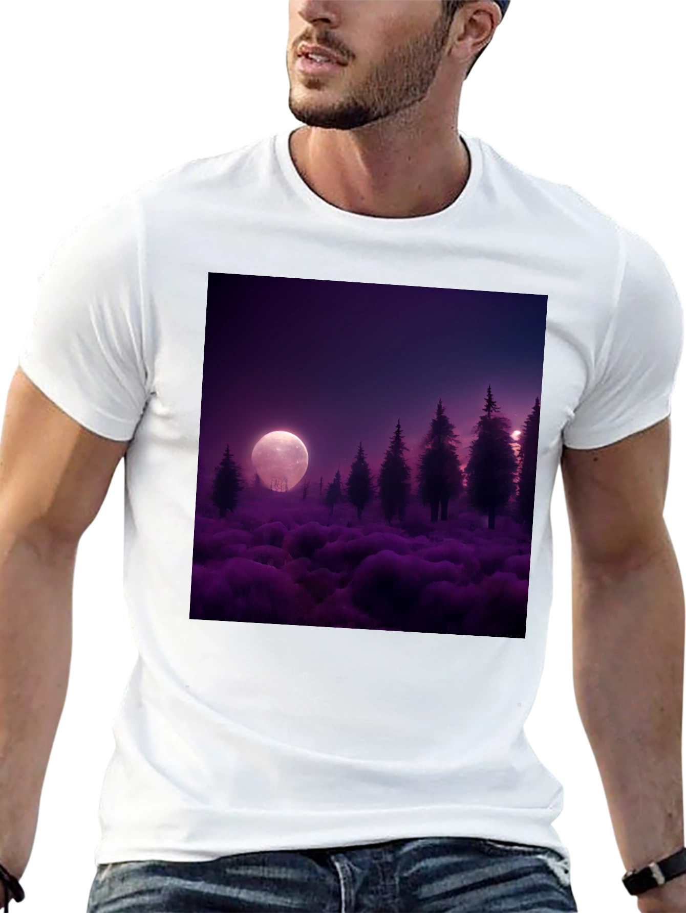 Mystic Moon Forest T-Shirt