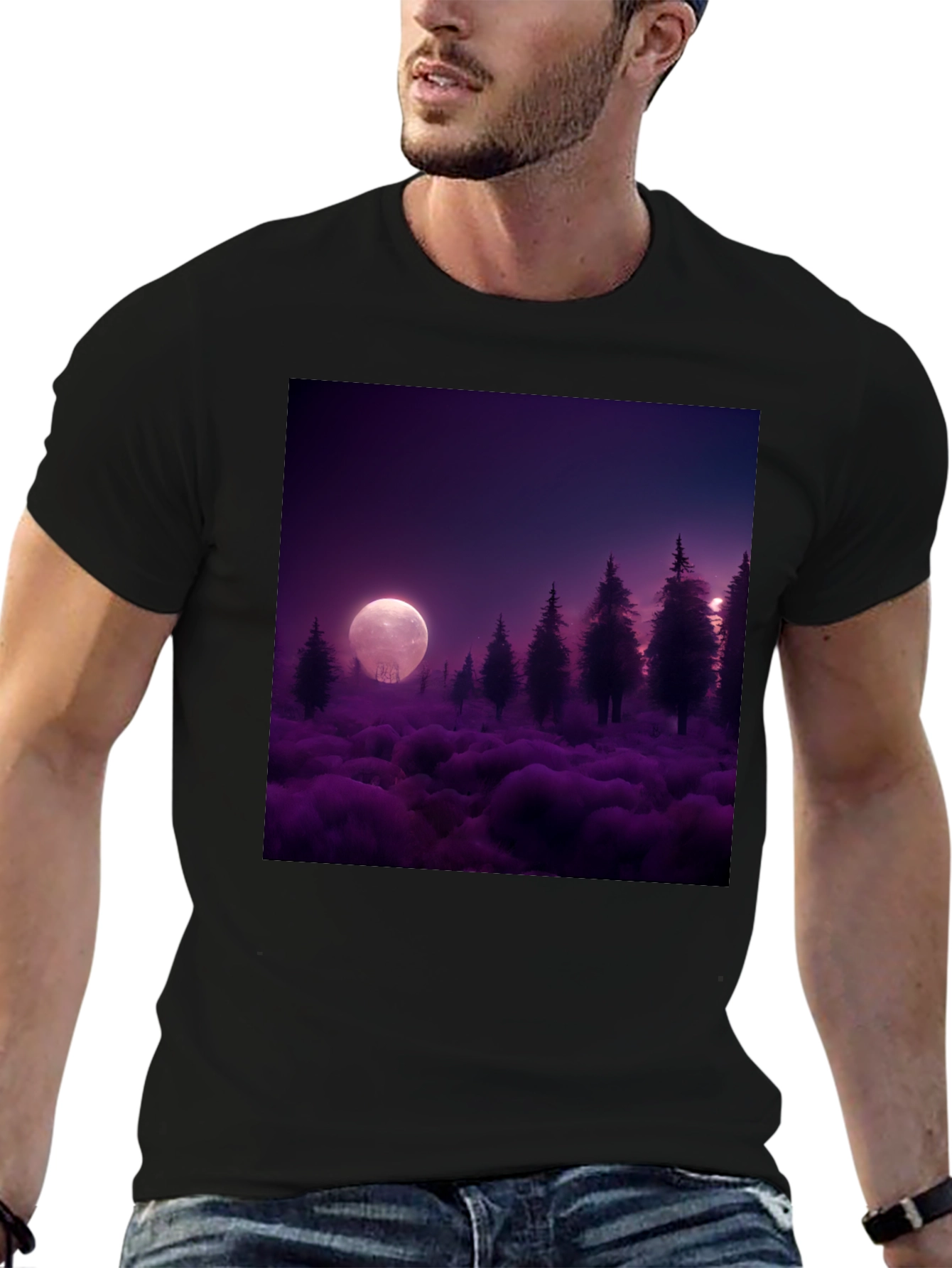 Mystic Moon Forest T-Shirt