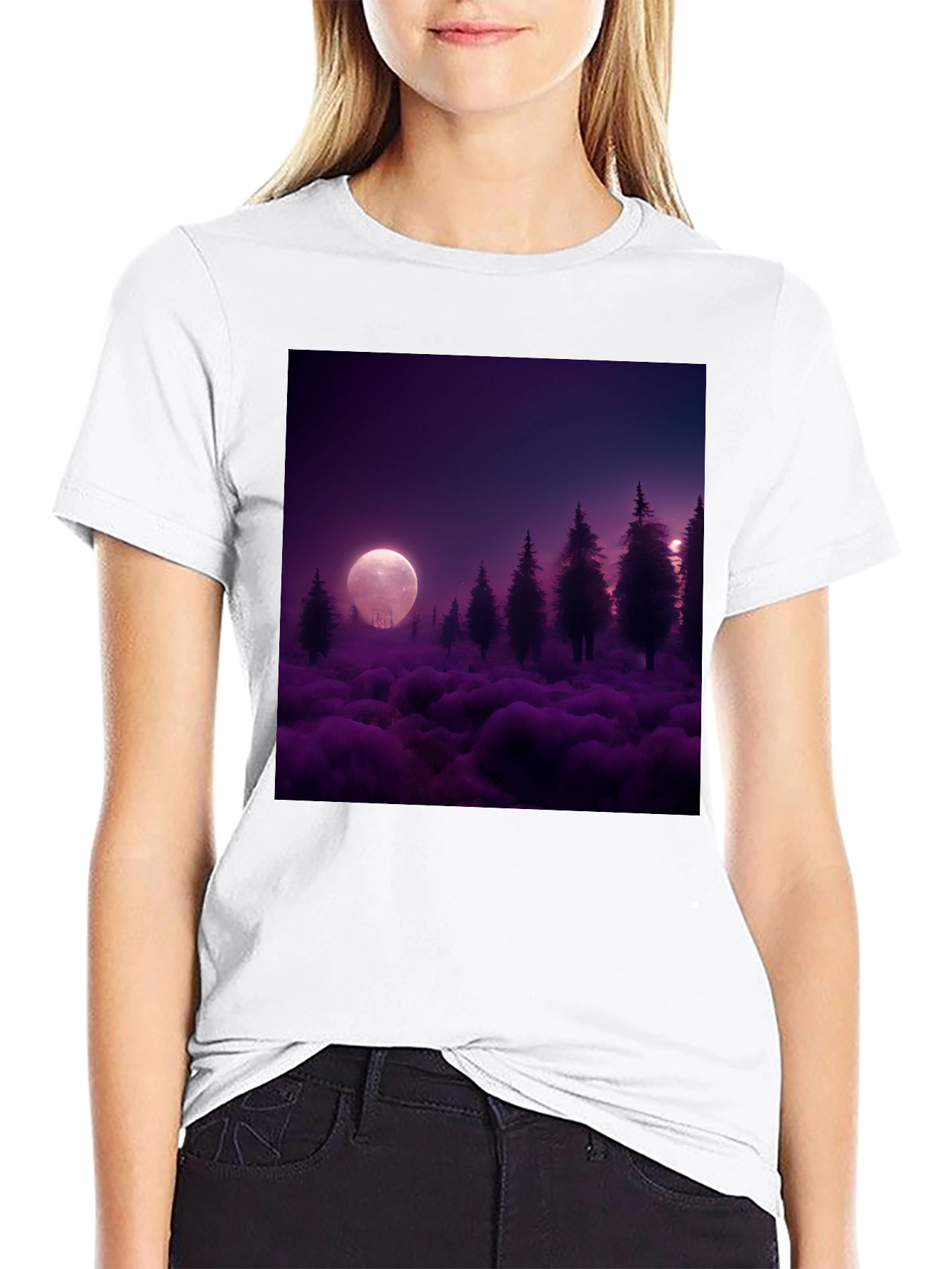 Mystic Moon Forest T-Shirt