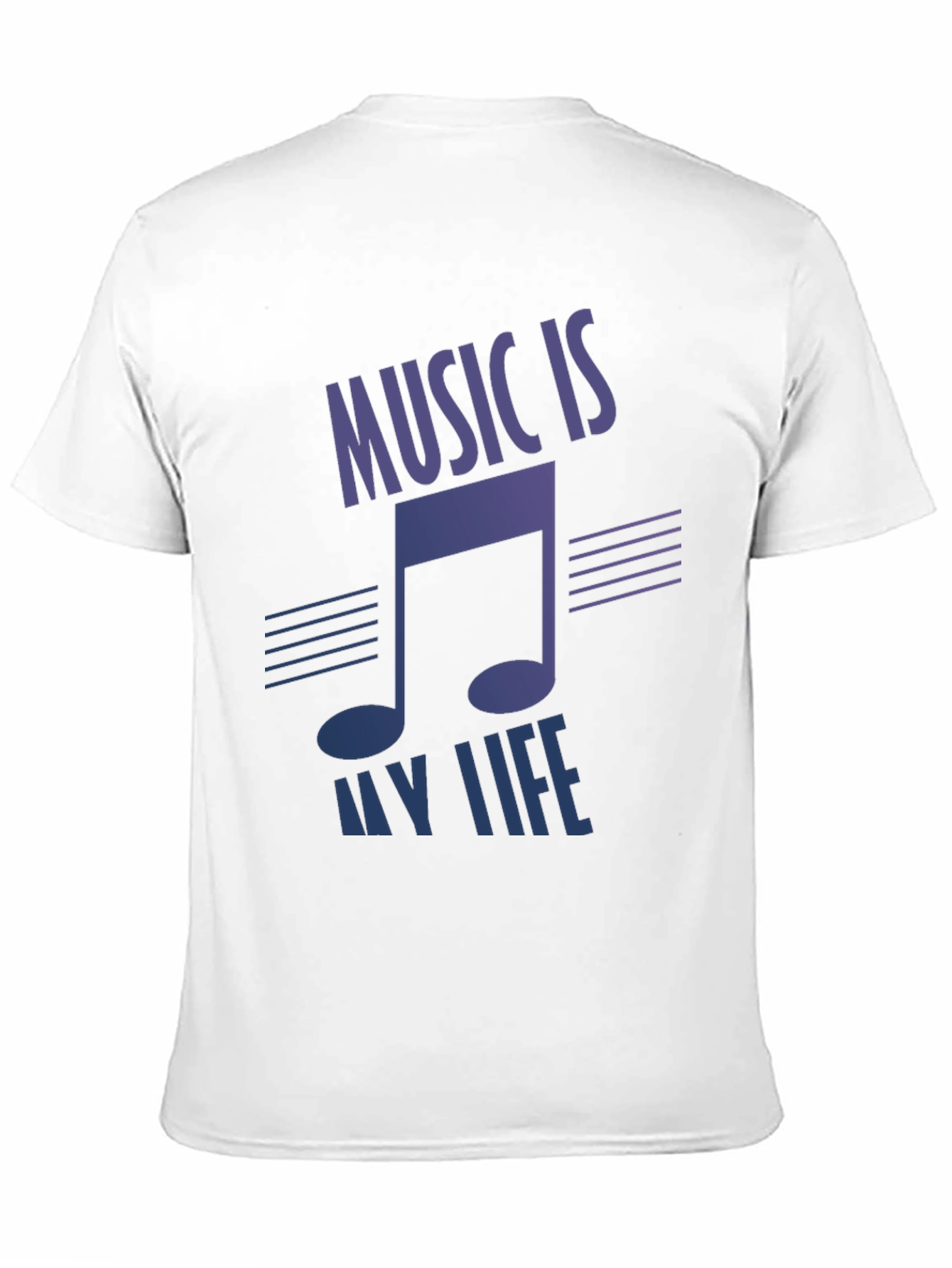 Music Is My Life Graphic T-Shirt