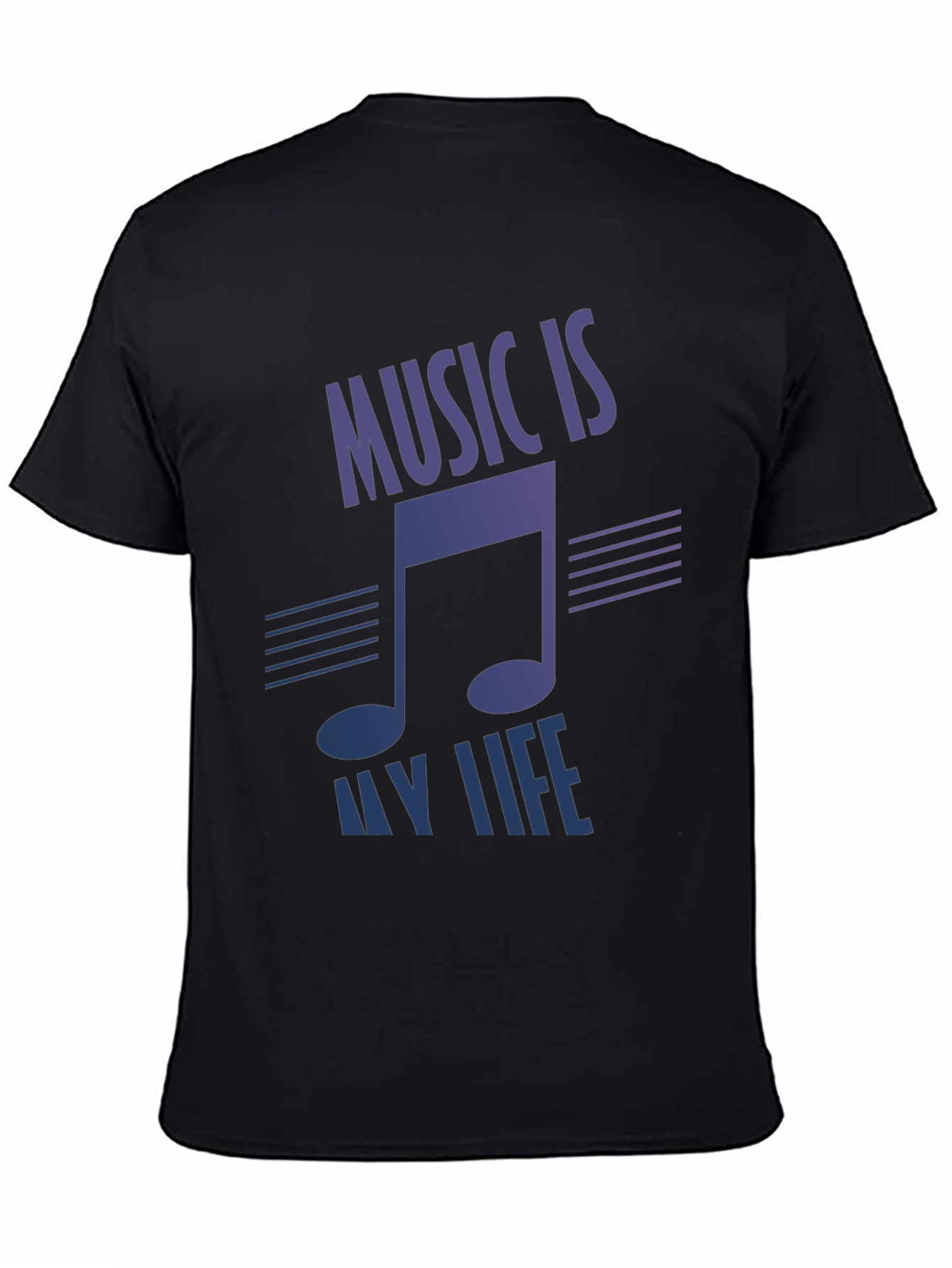 Music Is My Life Graphic T-Shirt