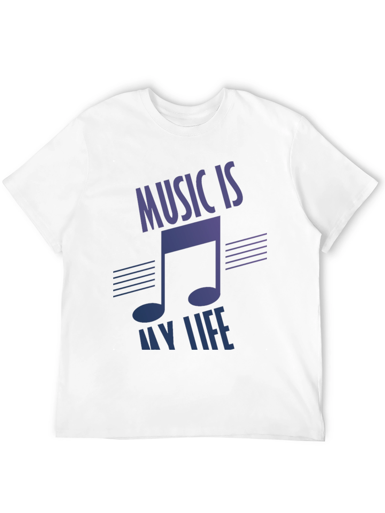 Music Is My Life Graphic T-Shirt