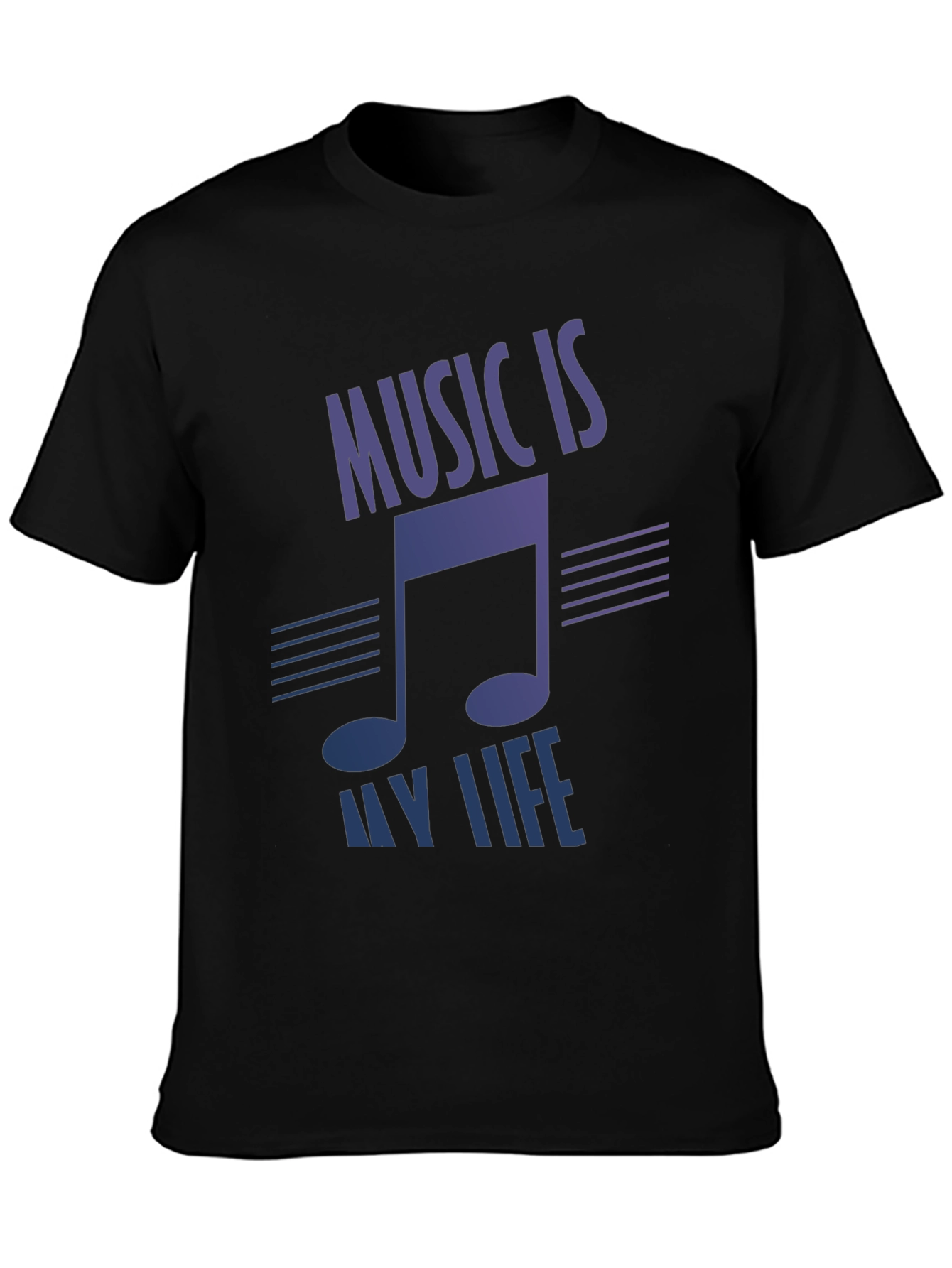Music Is My Life Graphic T-Shirt