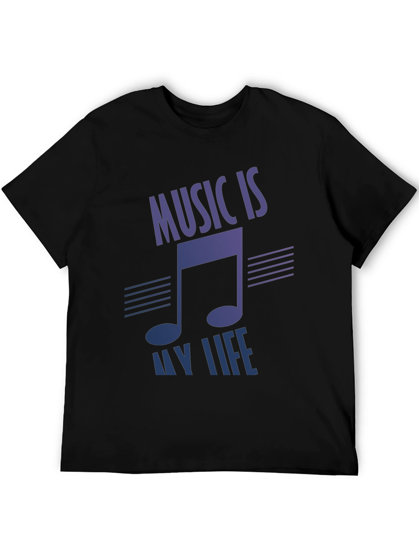Music Is My Life Graphic T-Shirt