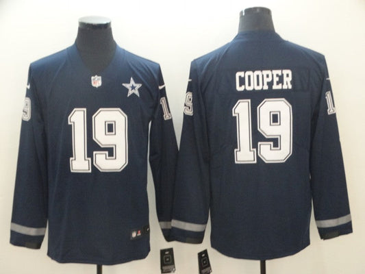 Men's Dallas Cowboys Amari Cooper #19 Navy Player Game Jerseys