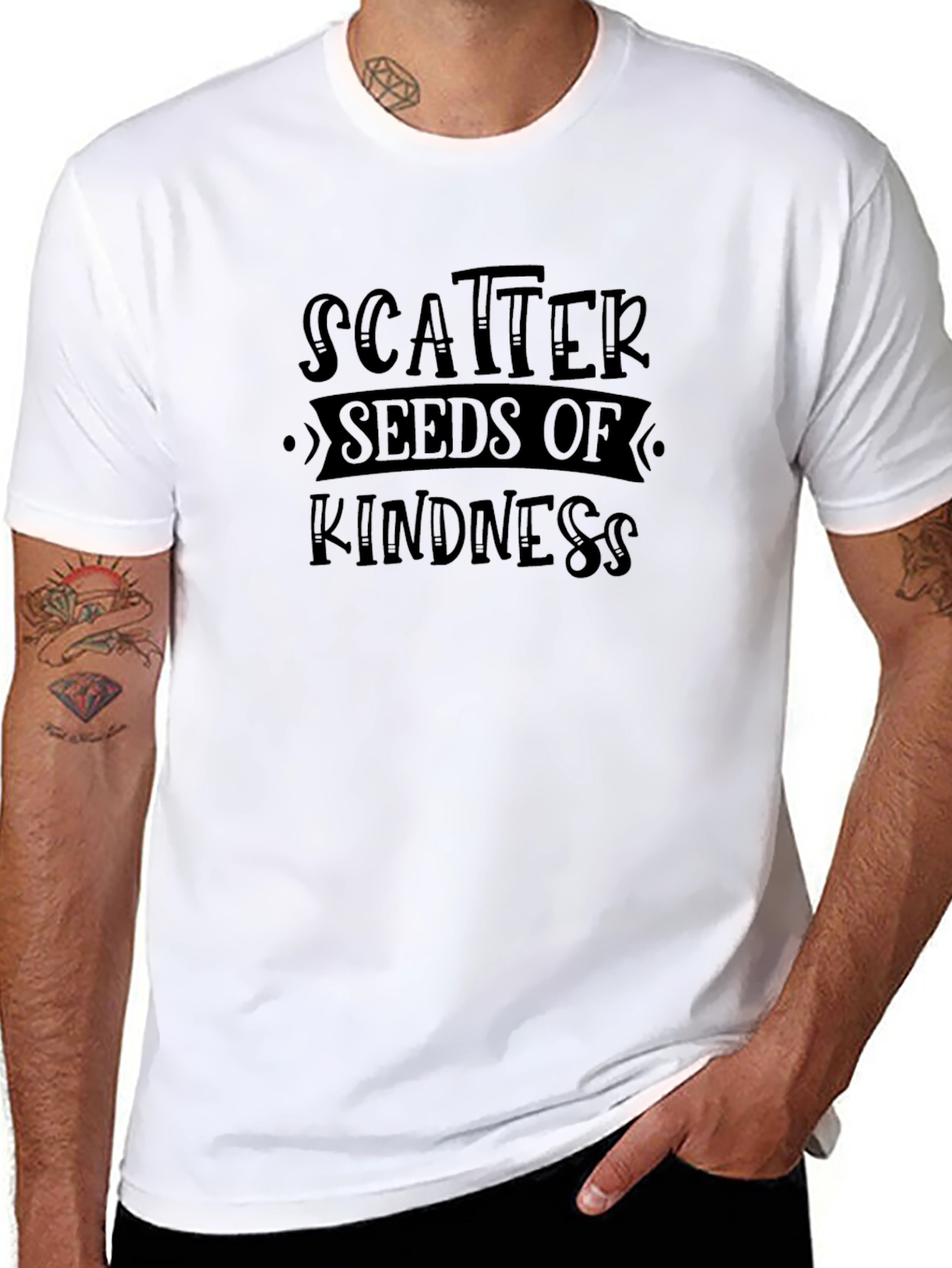 Scatter Seeds of Kindness Graphic Tee
