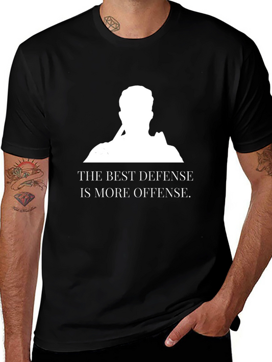Offensive Defense Black T-Shirt