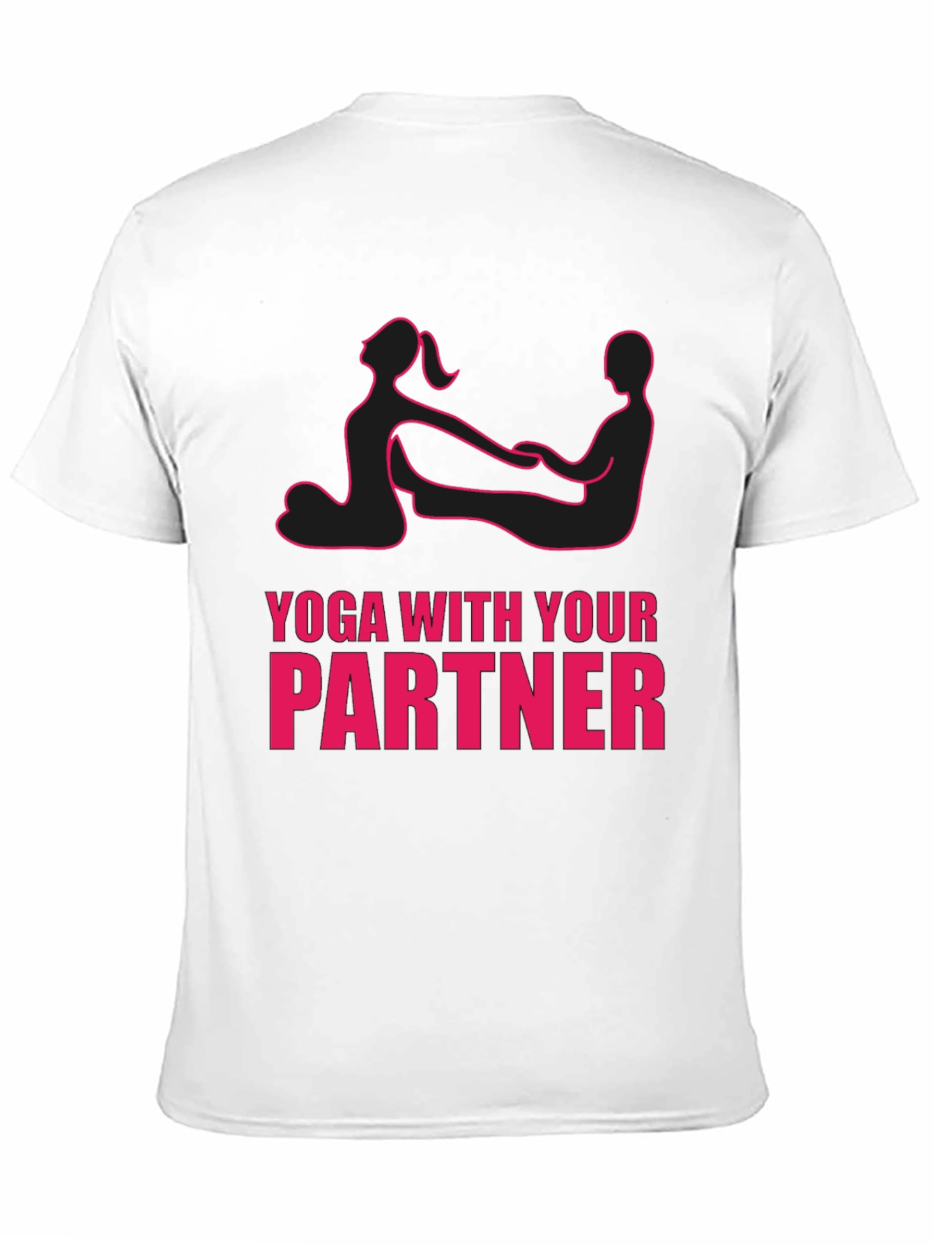 Yoga with Your Partner Funny Graphic Tee