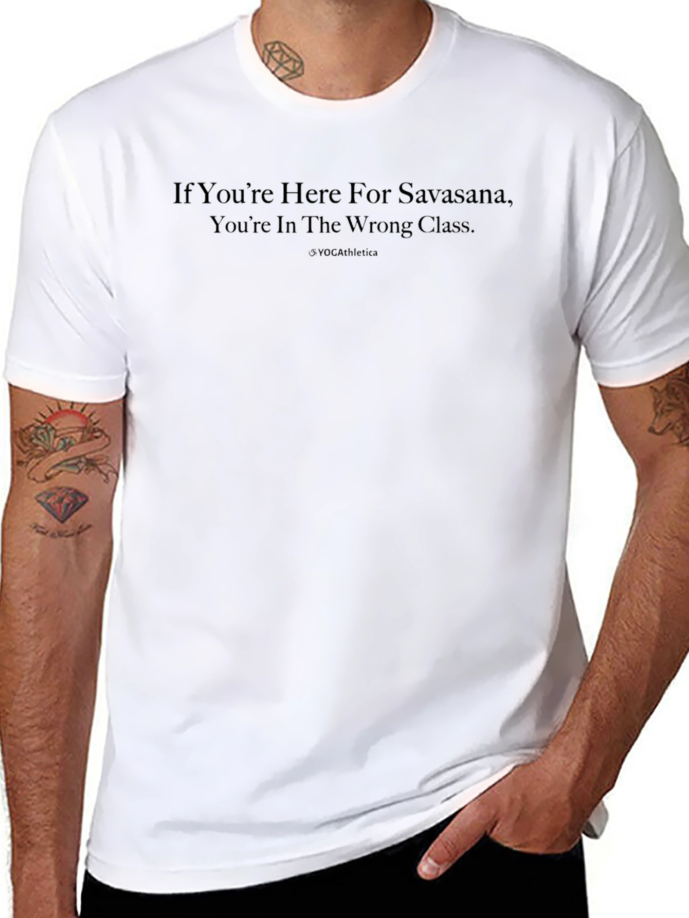 Savasana Yoga T-Shirt - Funny Gym Workout Tee