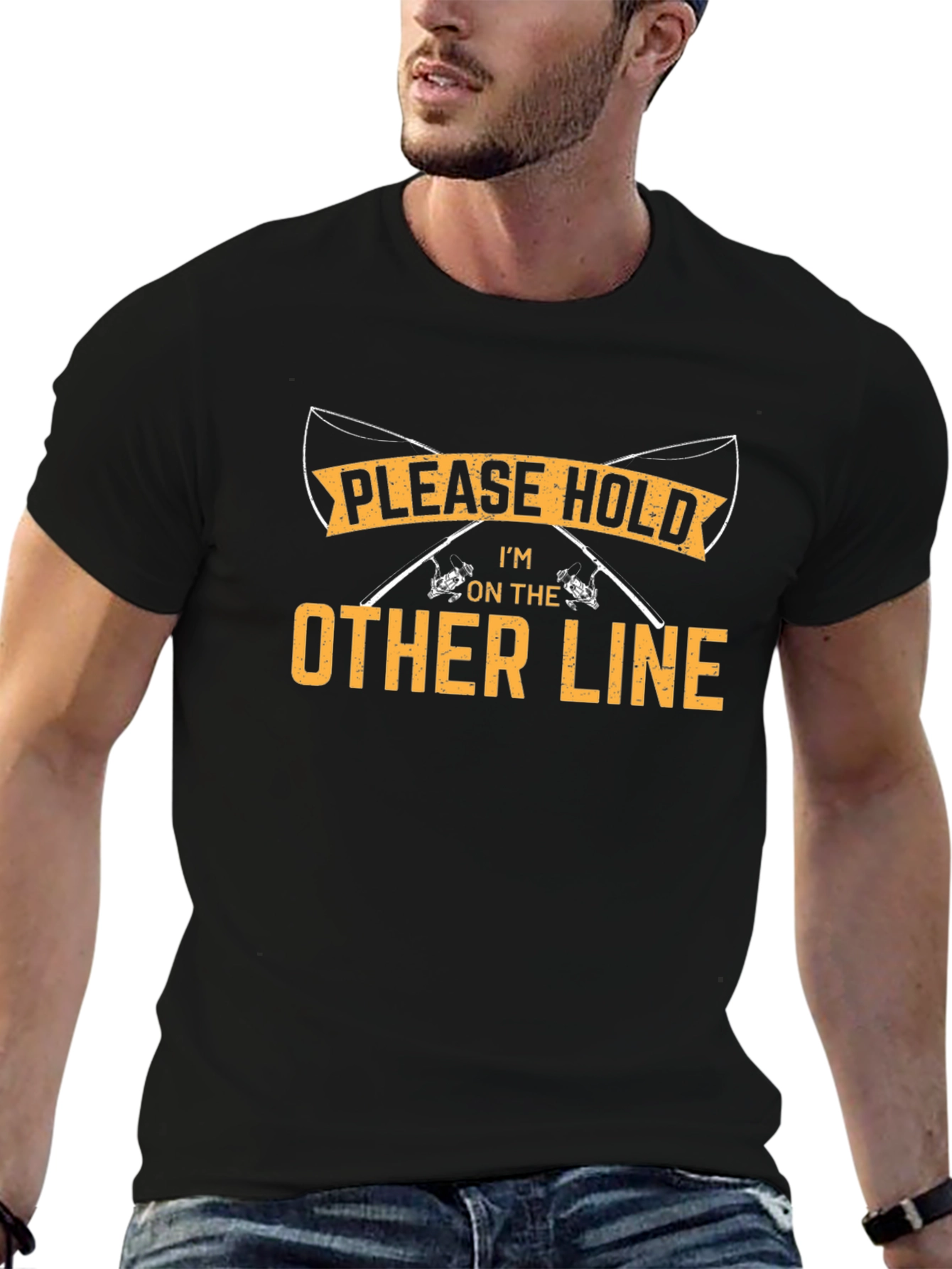 Funny Fishing Graphic T-Shirt