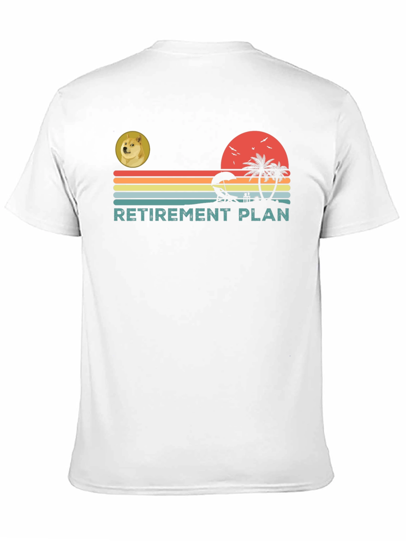 Retirement Plan Palm Tree T-Shirt