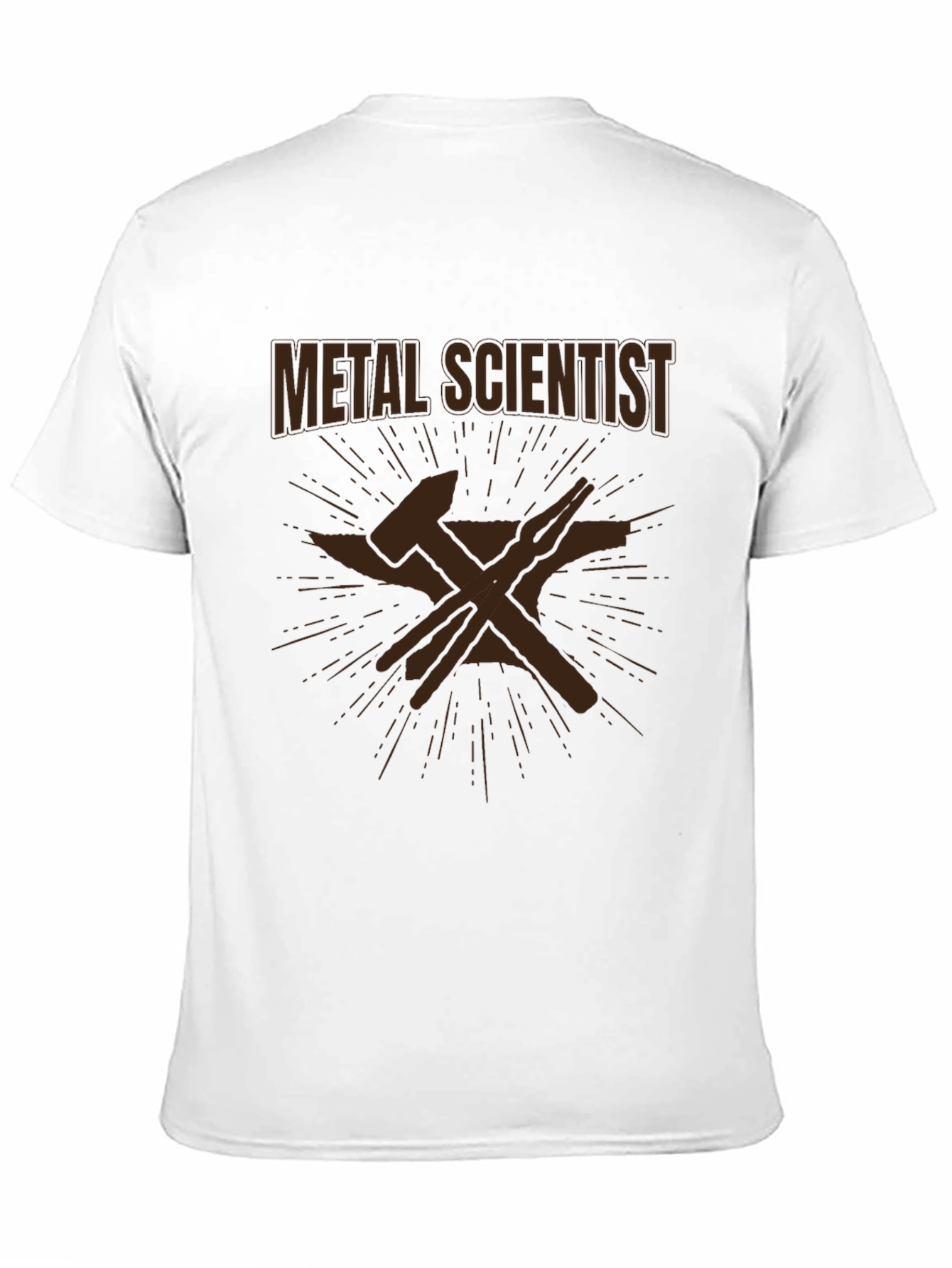 Metal Scientist T-Shirt - Black Graphic Tee