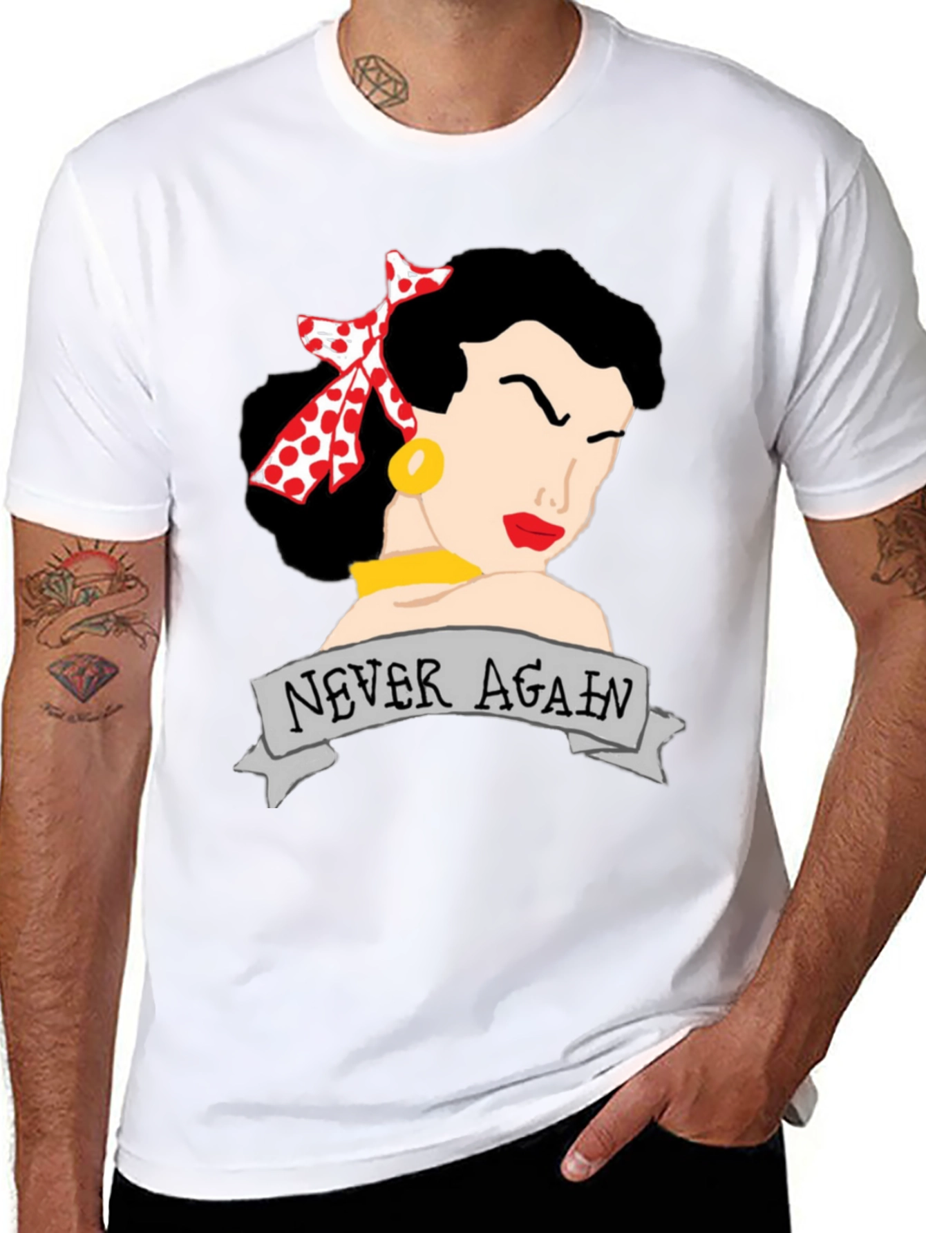 Never Again Retro T-Shirt
