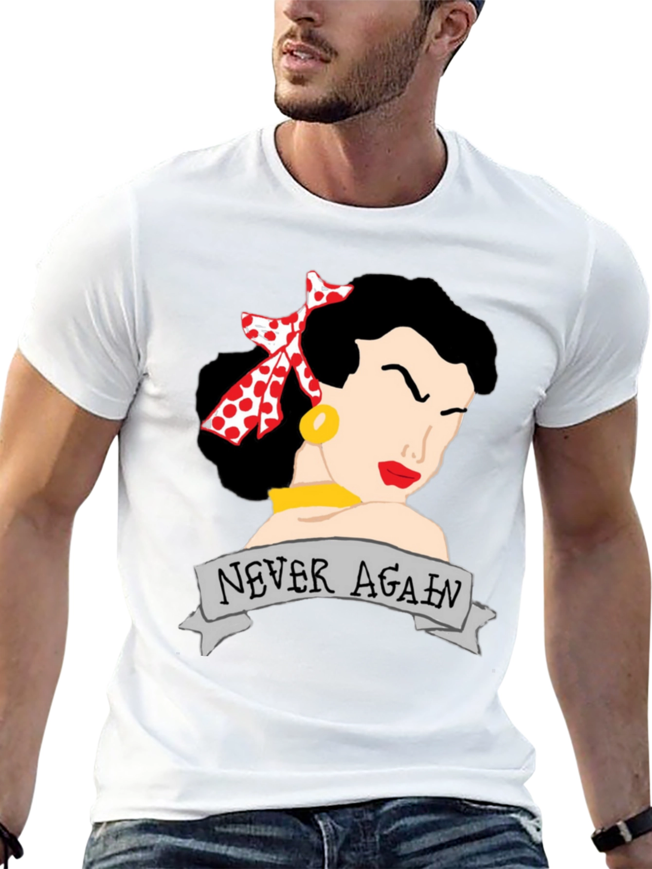 Never Again Retro T-Shirt