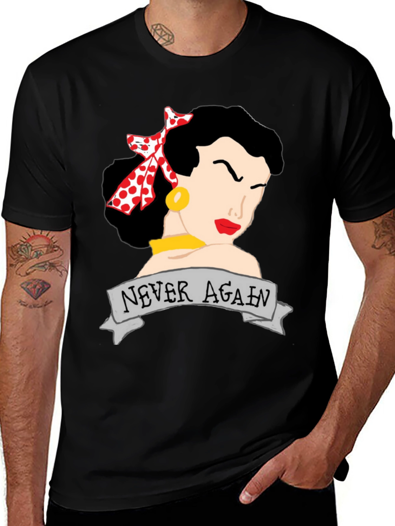 Never Again Retro T-Shirt